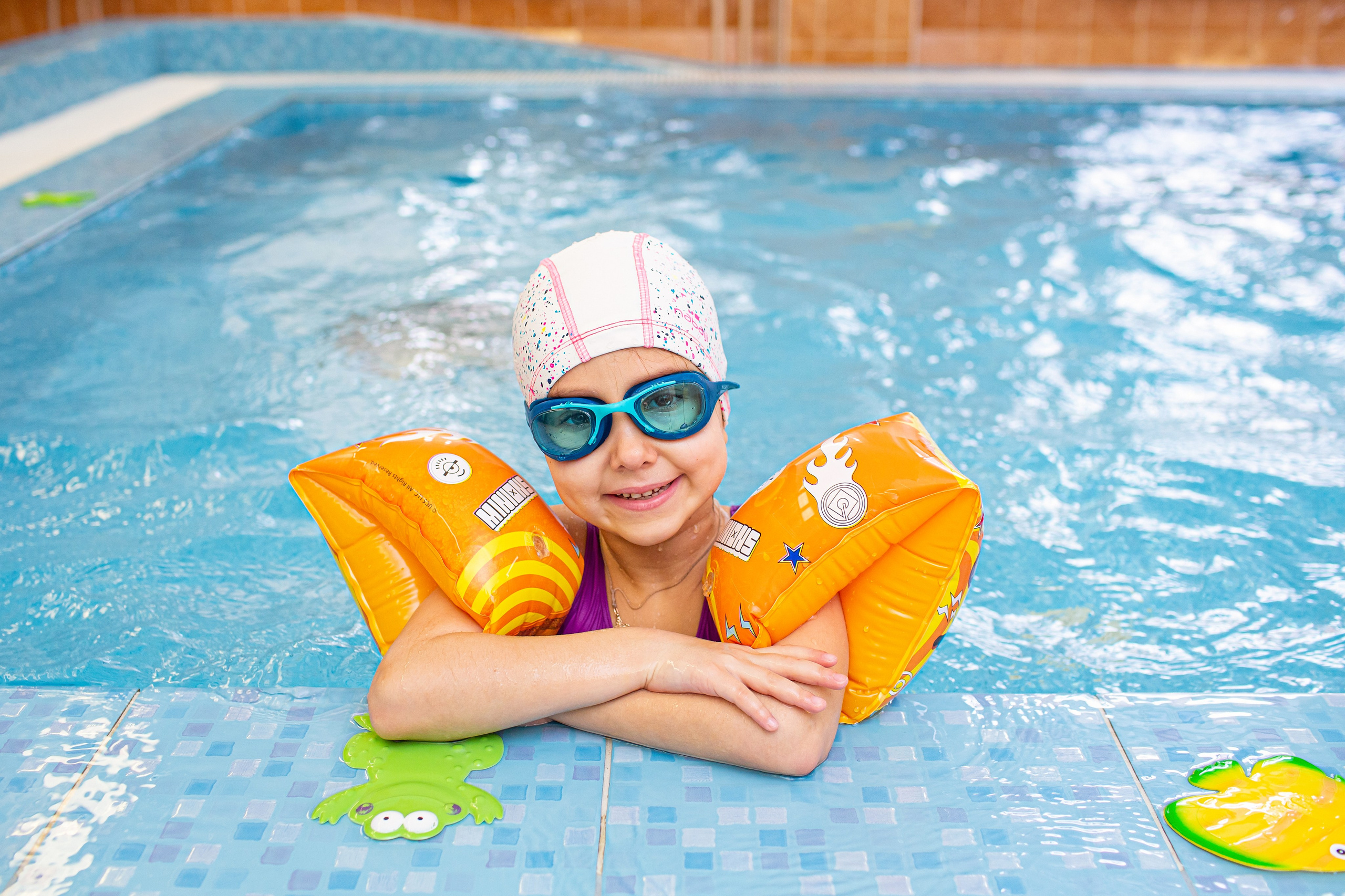 Бассейн в детском саду. Свадебный, семейный, детский фотограф в Санкт-Петербурге