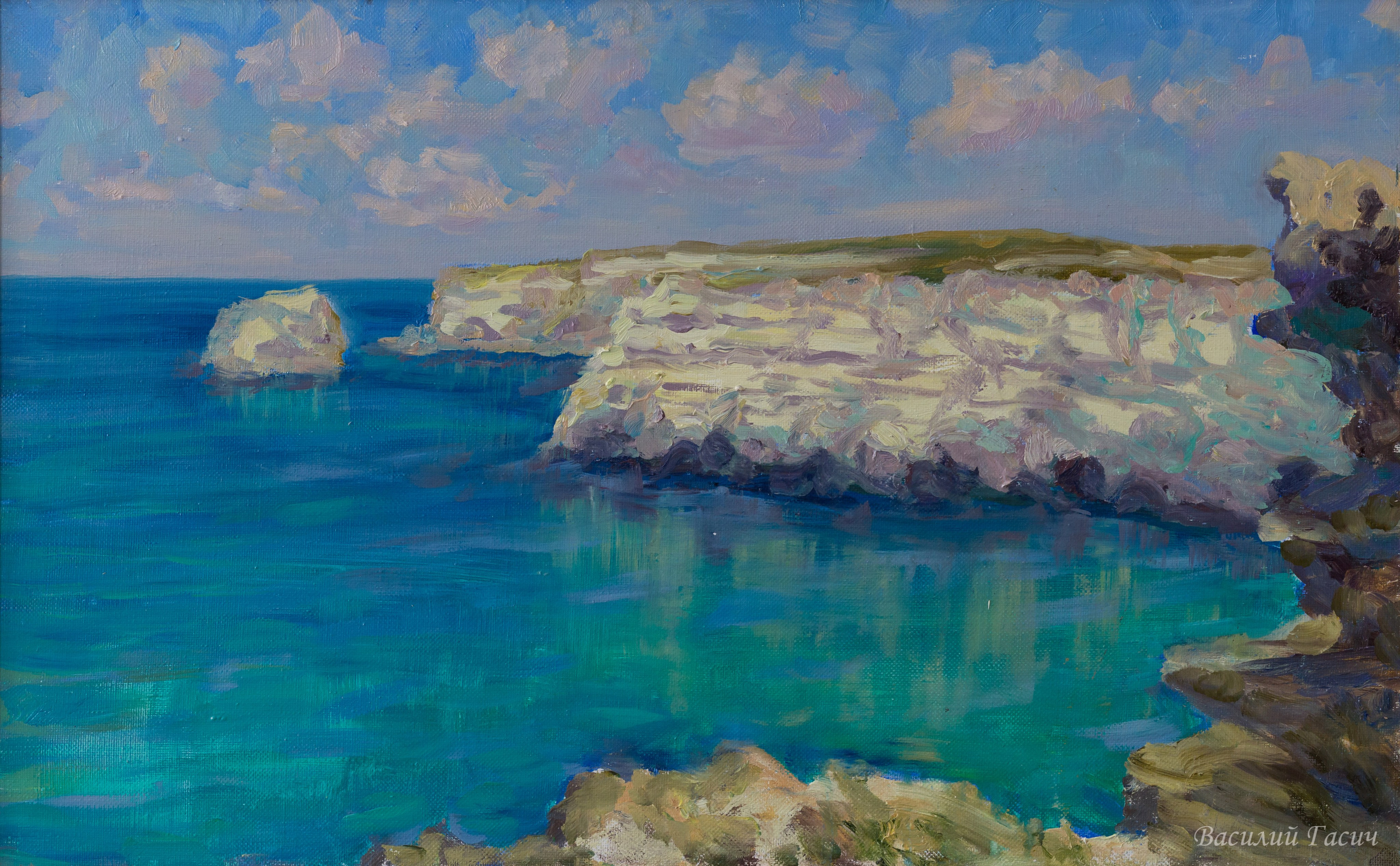 Крым. Художник Василий Гасич