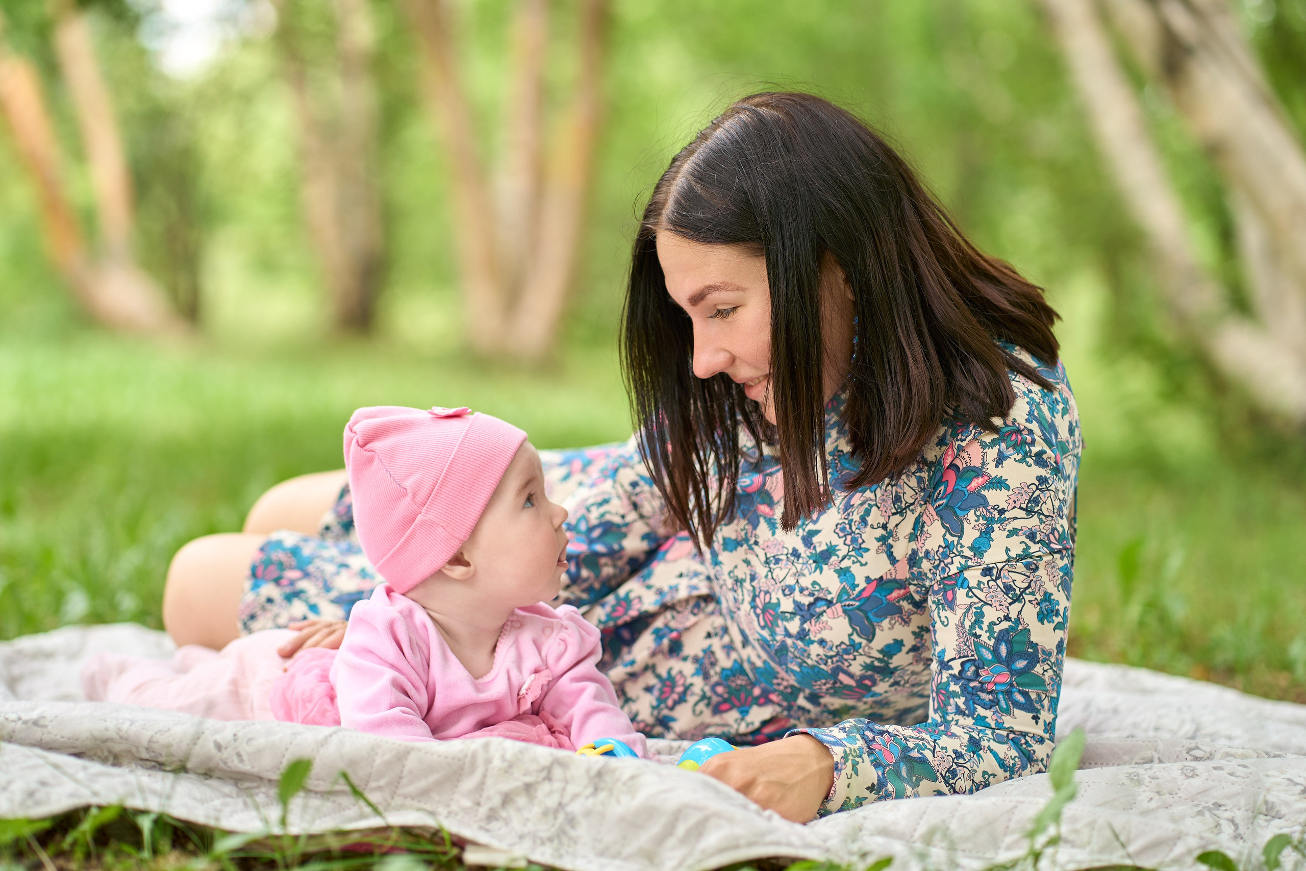С маленькими детьми на природе. Репортажный и портретный фотограф в Томске Ларионов Артём