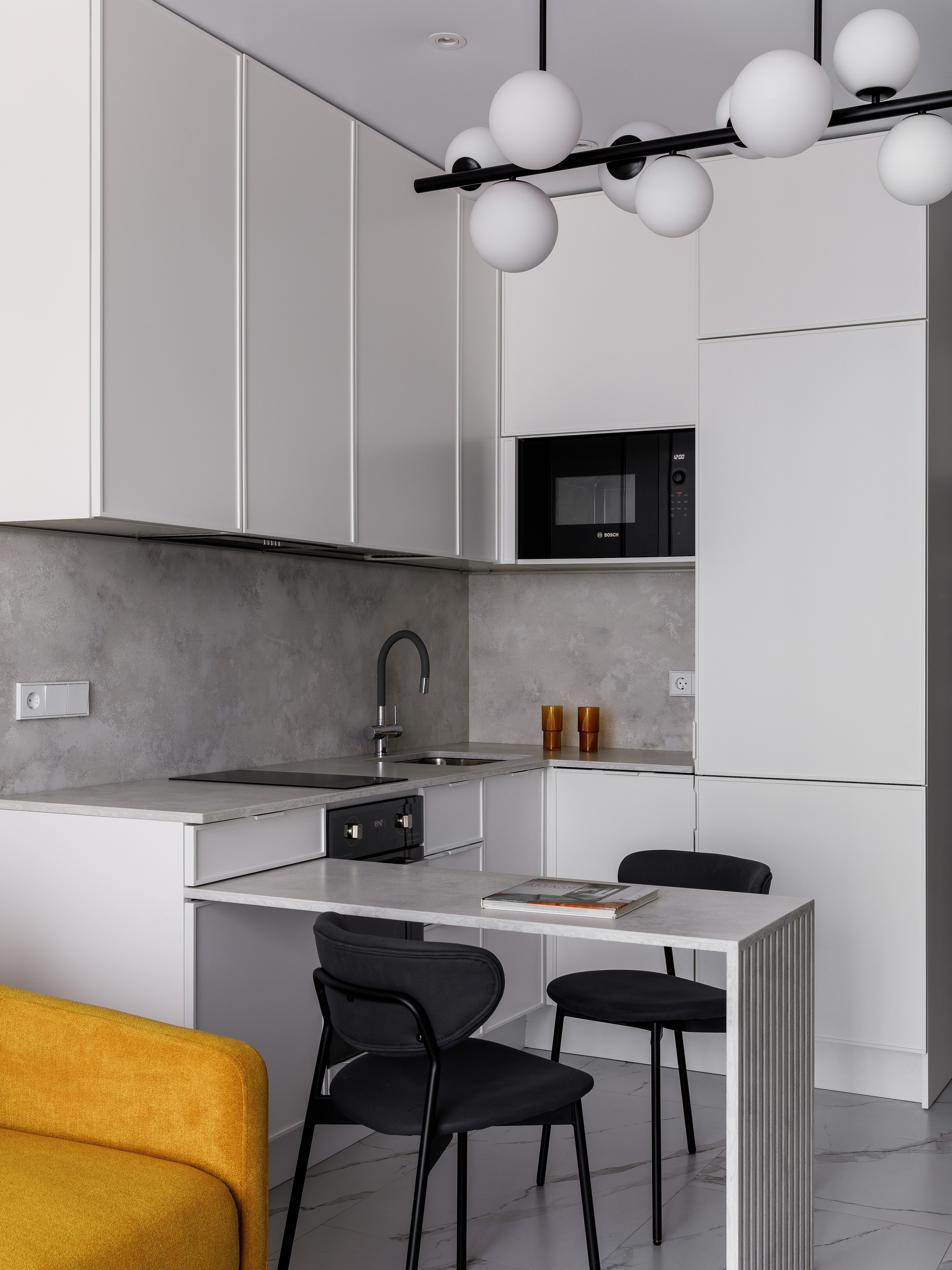 Дизайн: Анна Сычева. Квартира в ЖК Сочи парк. Интерьерный фотограф Москва