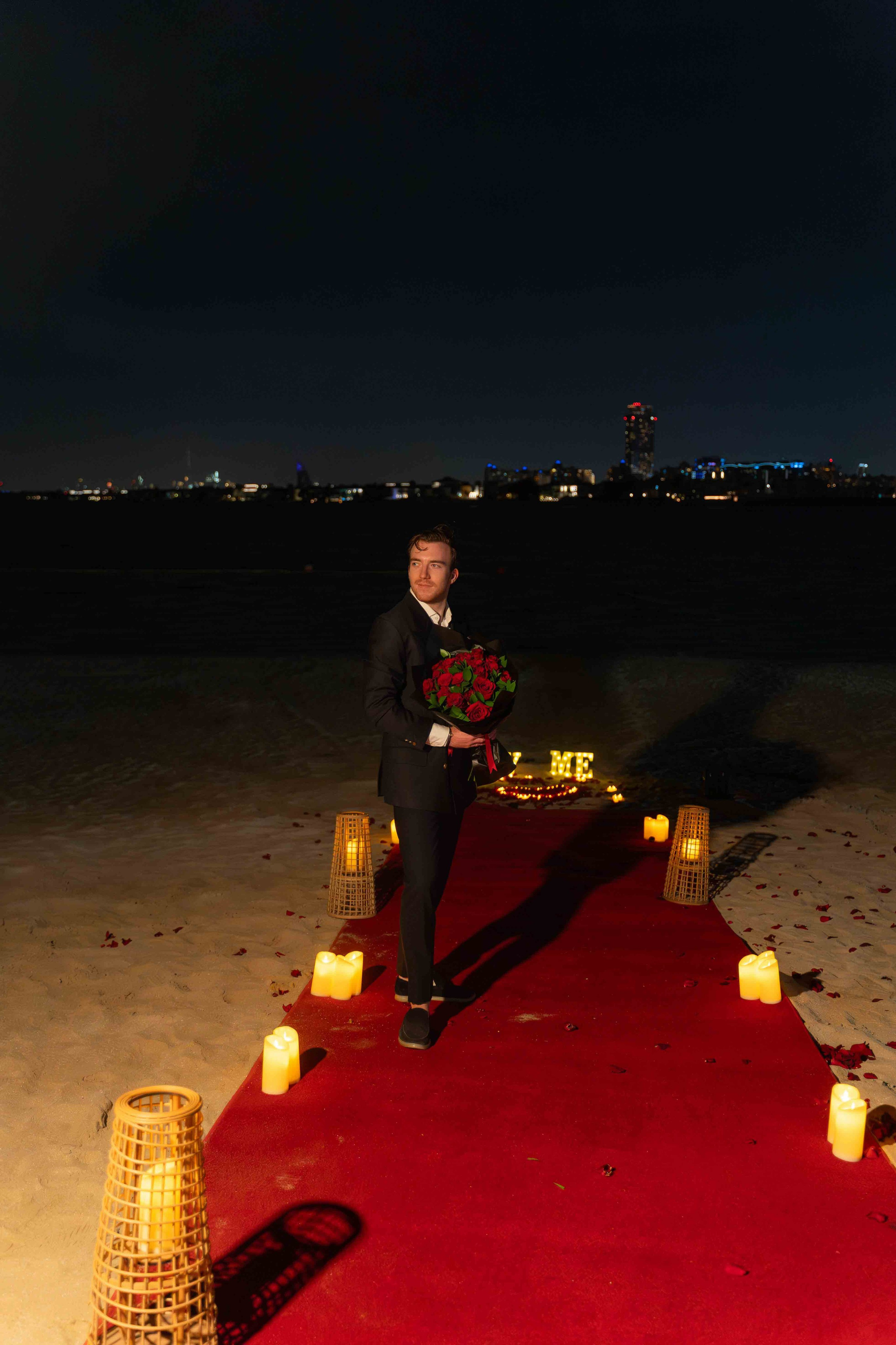 Шикарное предложение руки и сердца. Фотограф и видеограф в Москве и Абу Даби Мария Кулагина