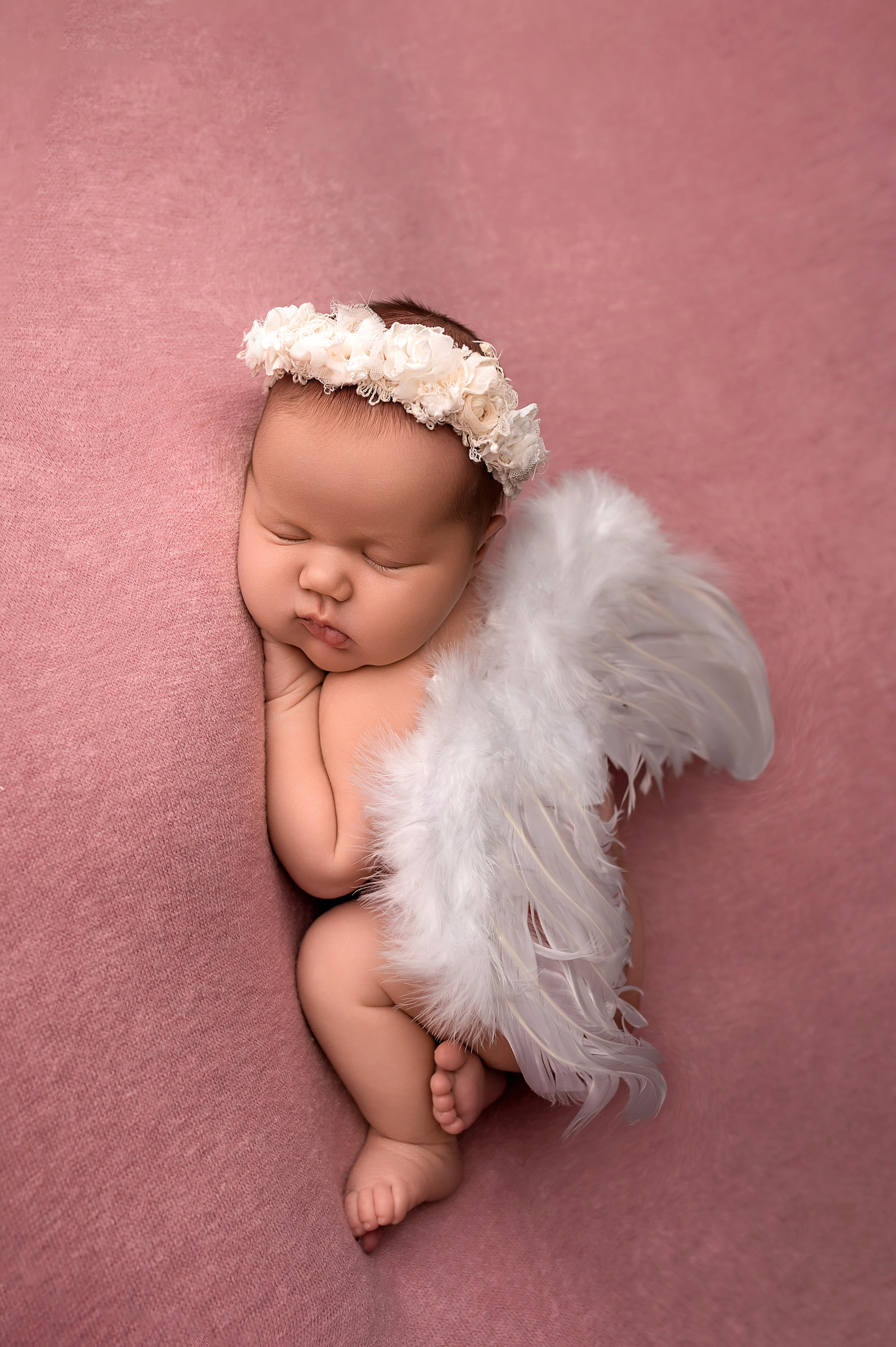 Новорождённые девочки. Детский фотограф новорождённых в Минске Боровик Екатерина