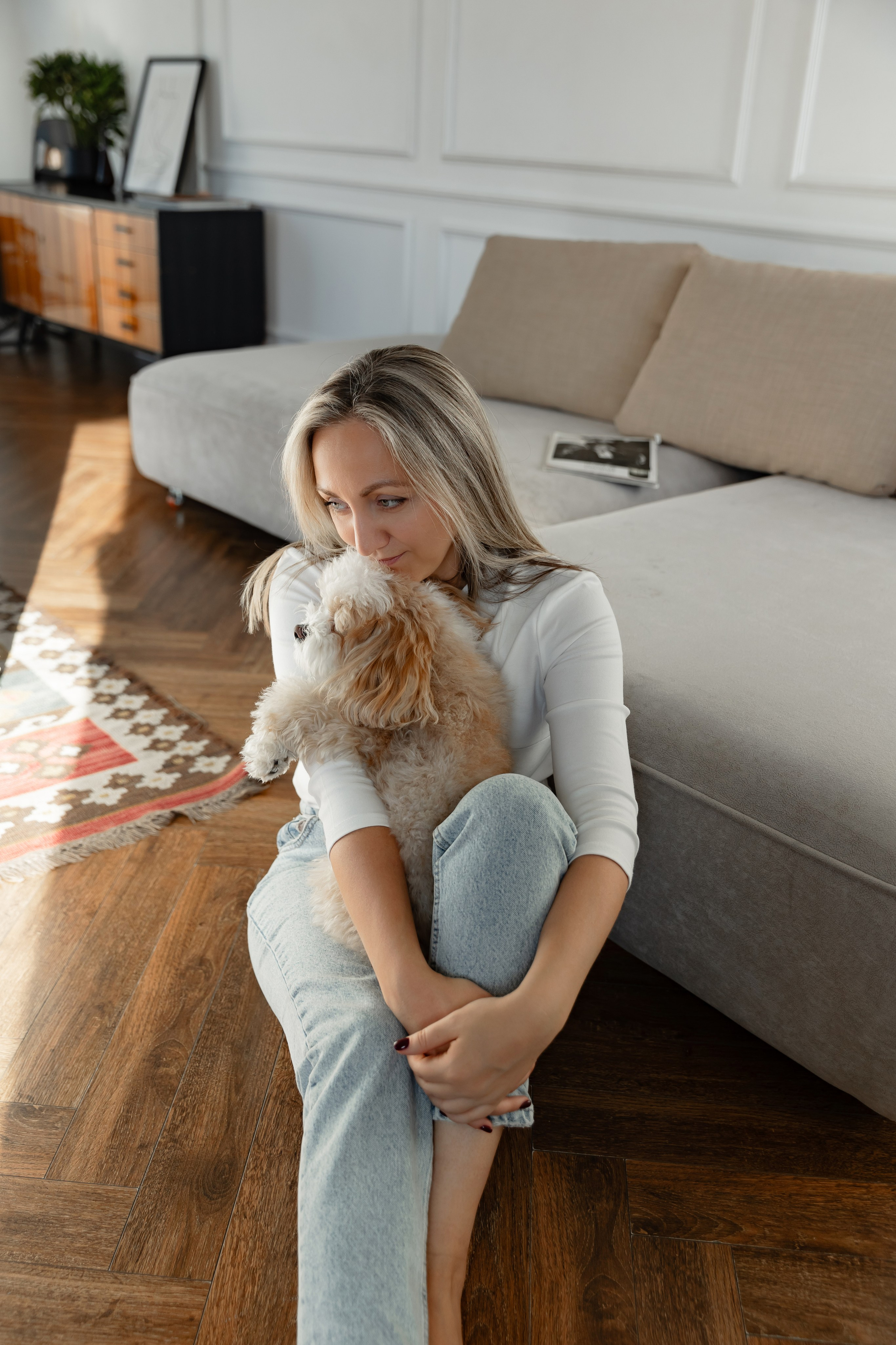 Виктория и Буся. Семейный фотограф в Москве Вера Гук