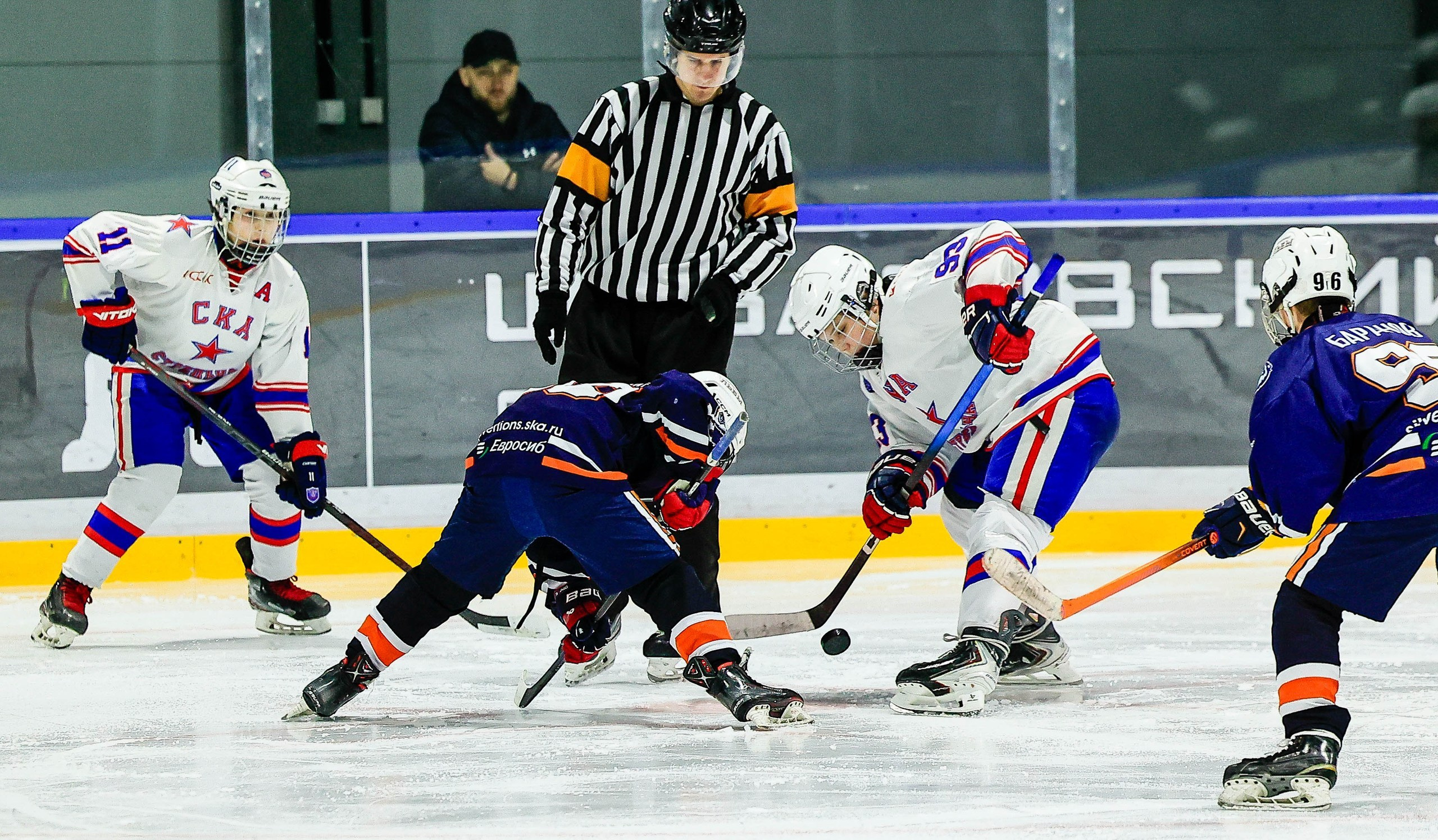 Хоккей. Спортивный репортажный фотограф из Санкт-Петербурга Виктория Азарова