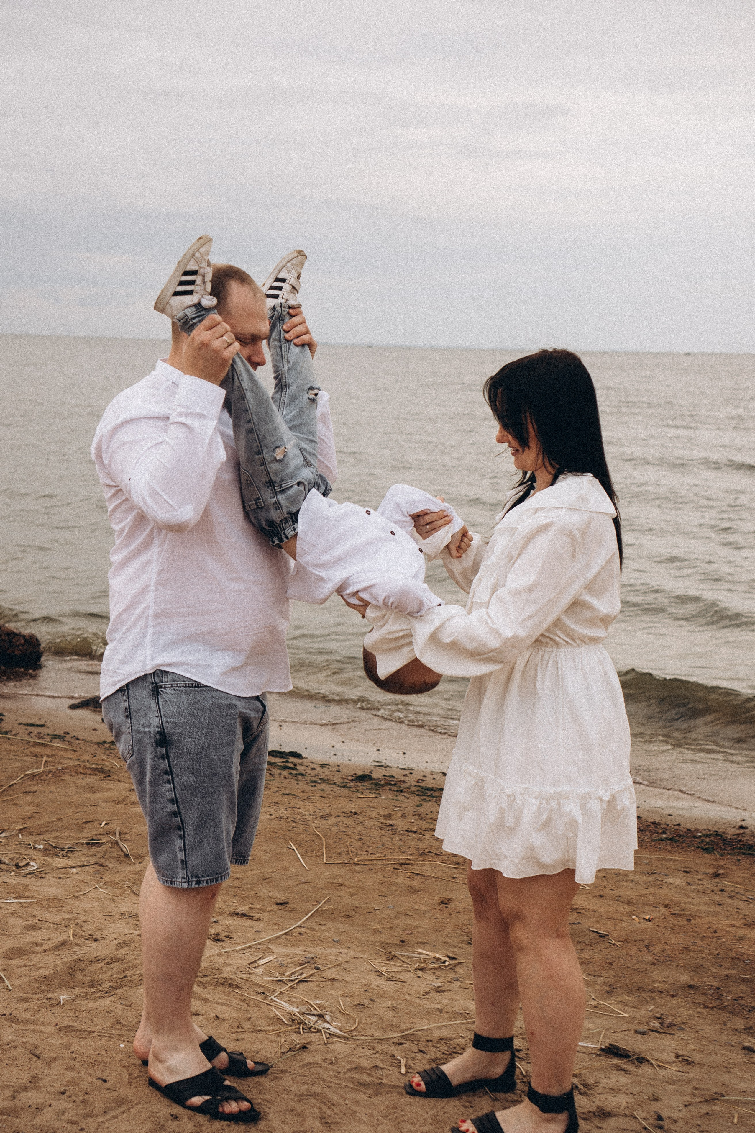 Семейная история на берегу залива. Профессиональный фотограф, Санкт-Петербург — Виктория Богомолова