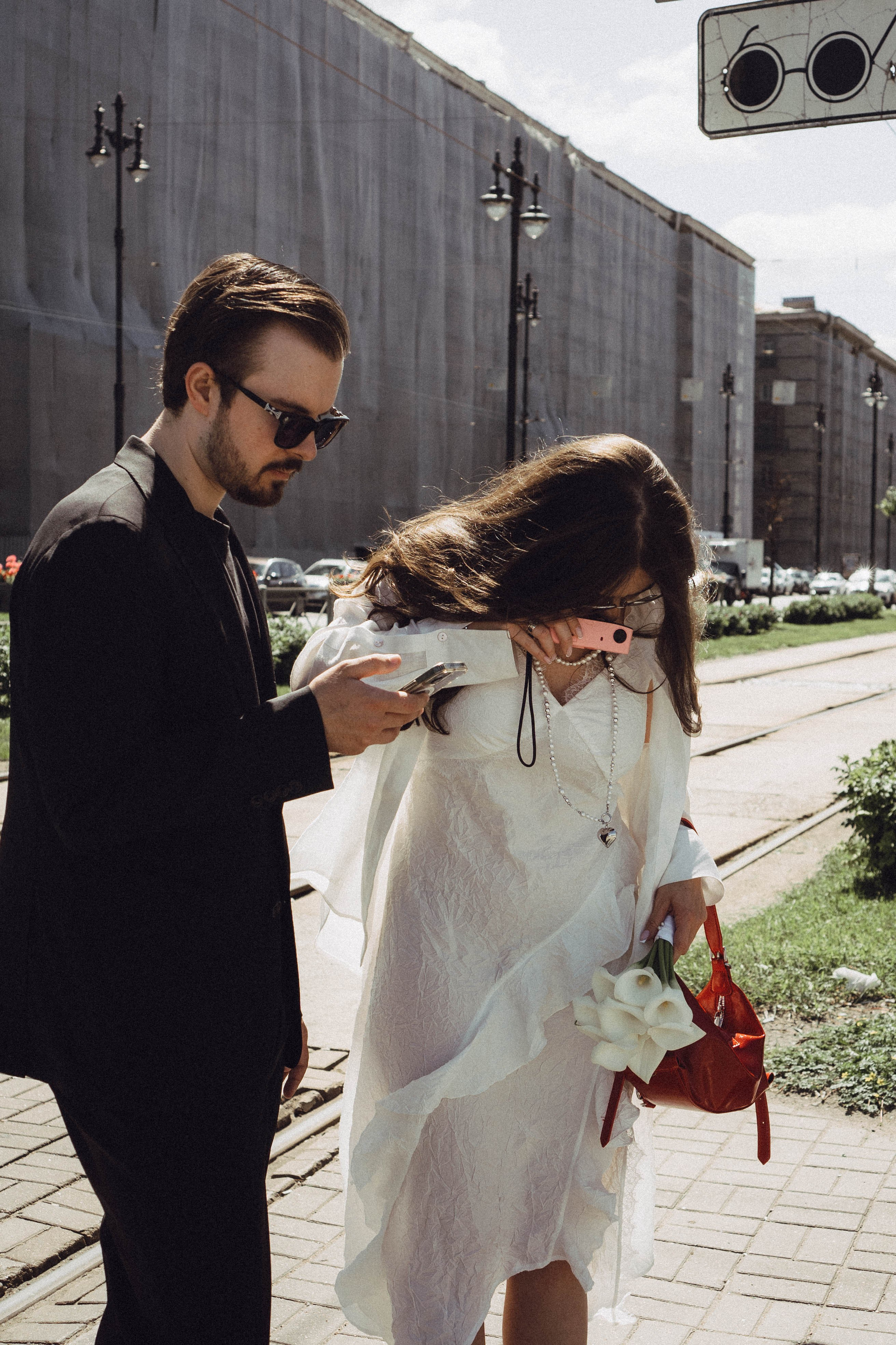 СВАДЕБНАЯ СЬЕМКА В ПАРКЕ ПОБЕДЫ И ПРОГУЛКА ПО МОСКОВСКОМУ ПРОСПЕКТУ. Профессиональный фотограф, Санкт-Петербург — Виктория Богомолова