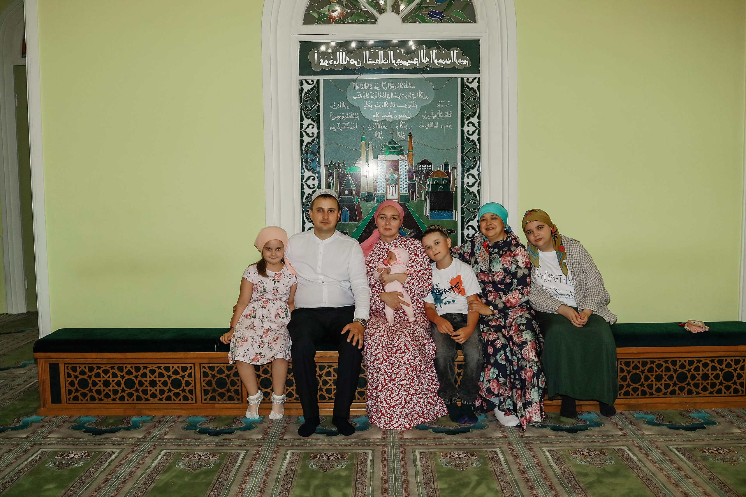 В мечете съемка. Иванова Ирина Свадебный и семейный фотограф г. Уфа