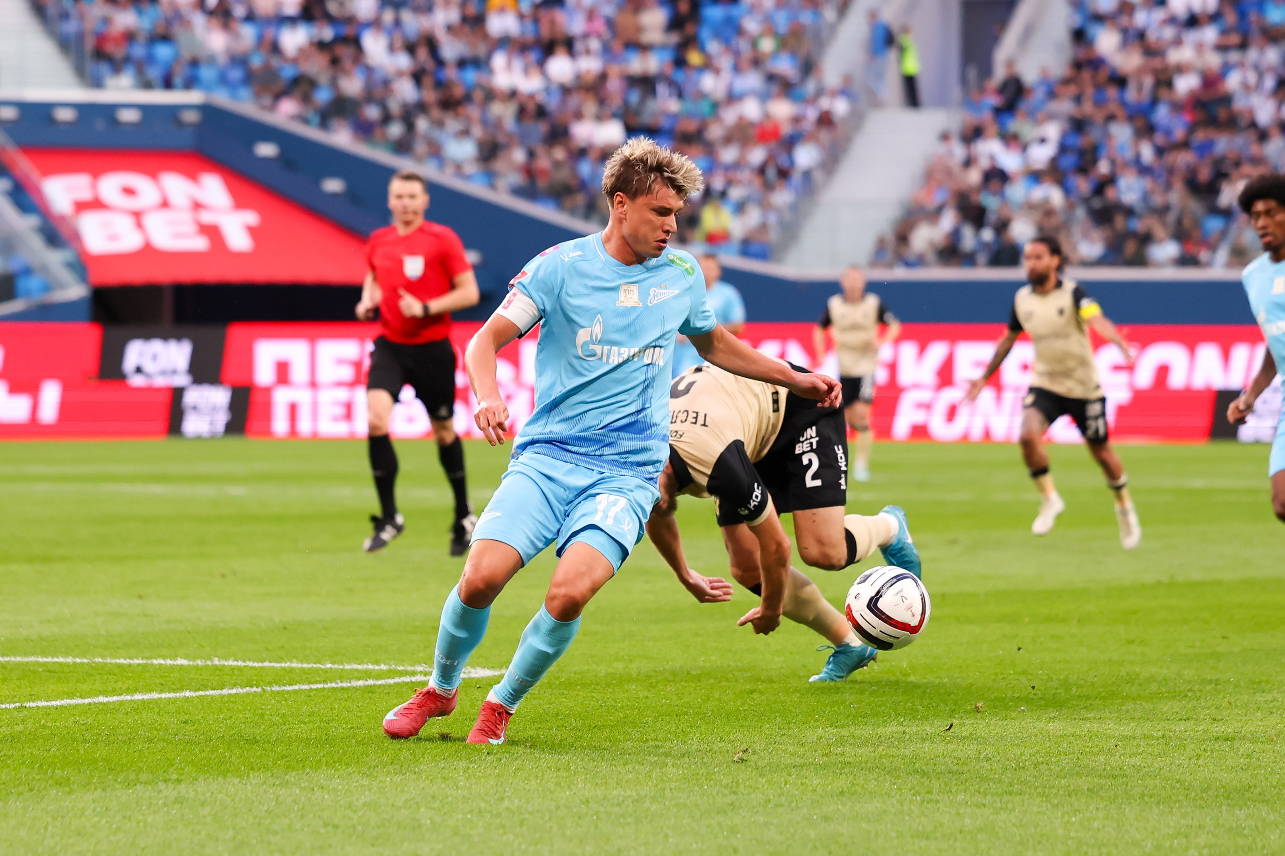 ФК Зенит — ФК Рубин Кубок России 2025/26 12.08.2025. Спортивный и репортажный фотограф Антон Тереханов