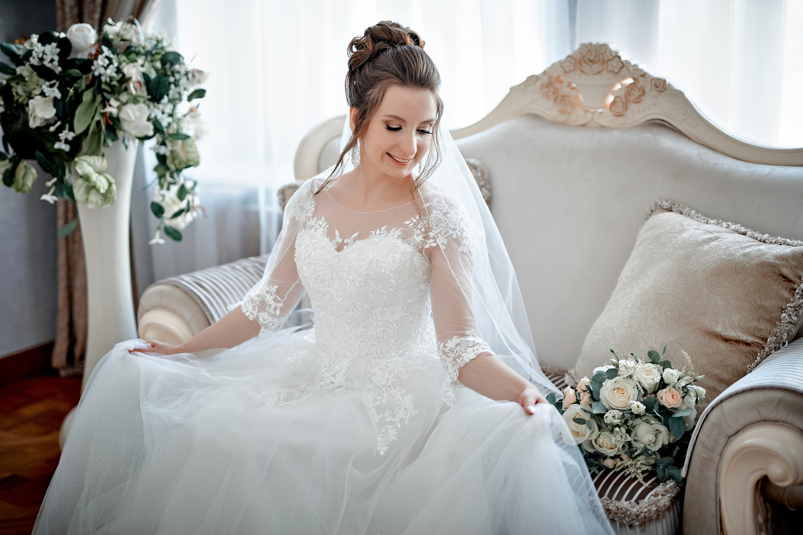 Нежная свадьба Анны и Александра. Калуга. Фотограф Меняйло Евгений. Свадьба. Портрет. Репортаж. Семья. Контент