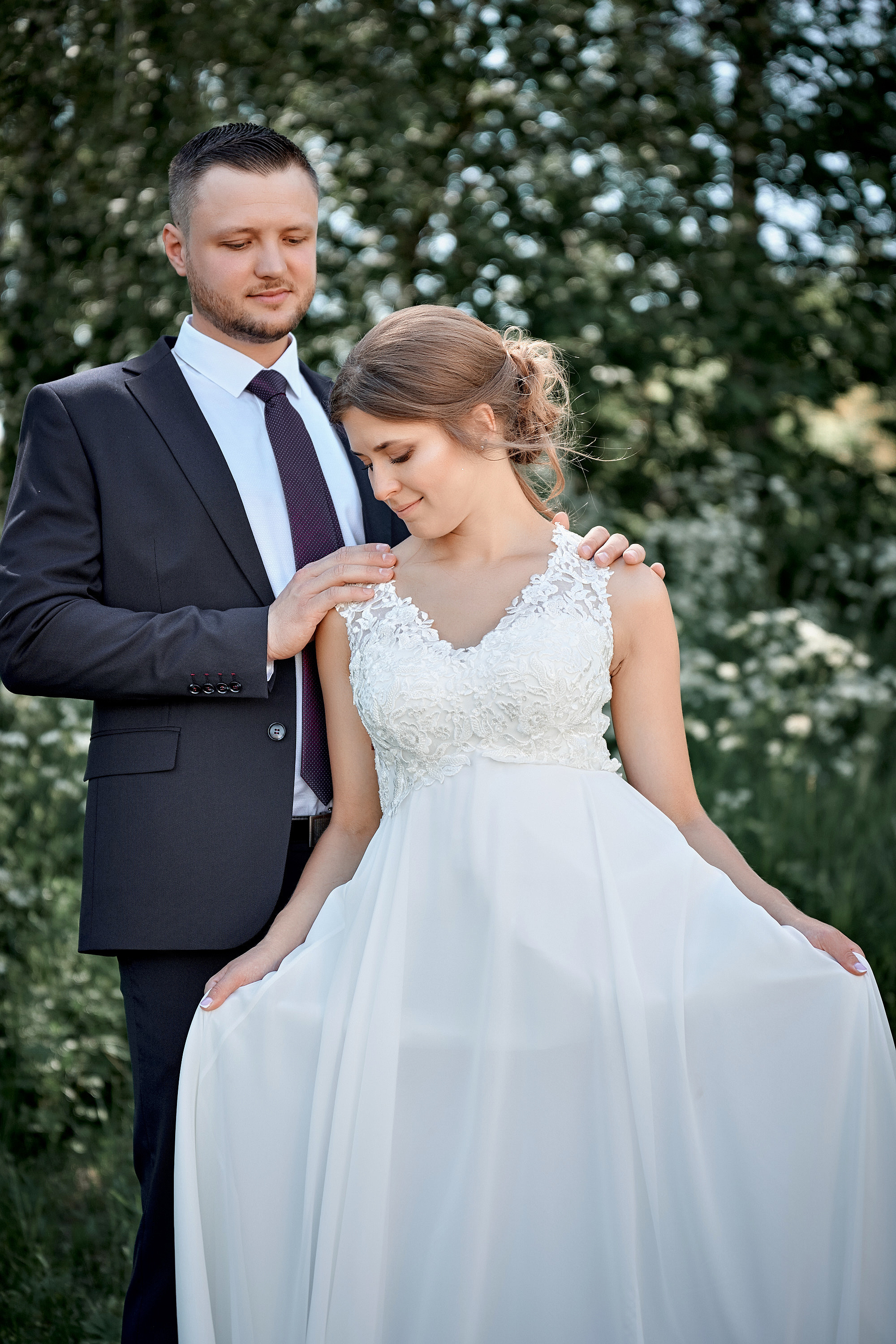 Свадьба Дмитрия и Людмилы. Парк Орловский. Фотограф Меняйло Евгений. Свадьба. Портрет. Репортаж. Семья. Контент