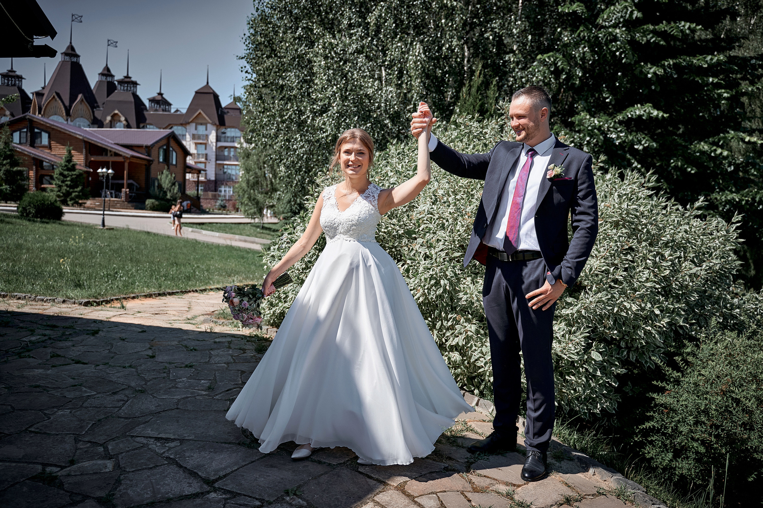 Свадьба Дмитрия и Людмилы. Парк Орловский. Фотограф Меняйло Евгений. Свадьба. Портрет. Репортаж. Семья. Контент