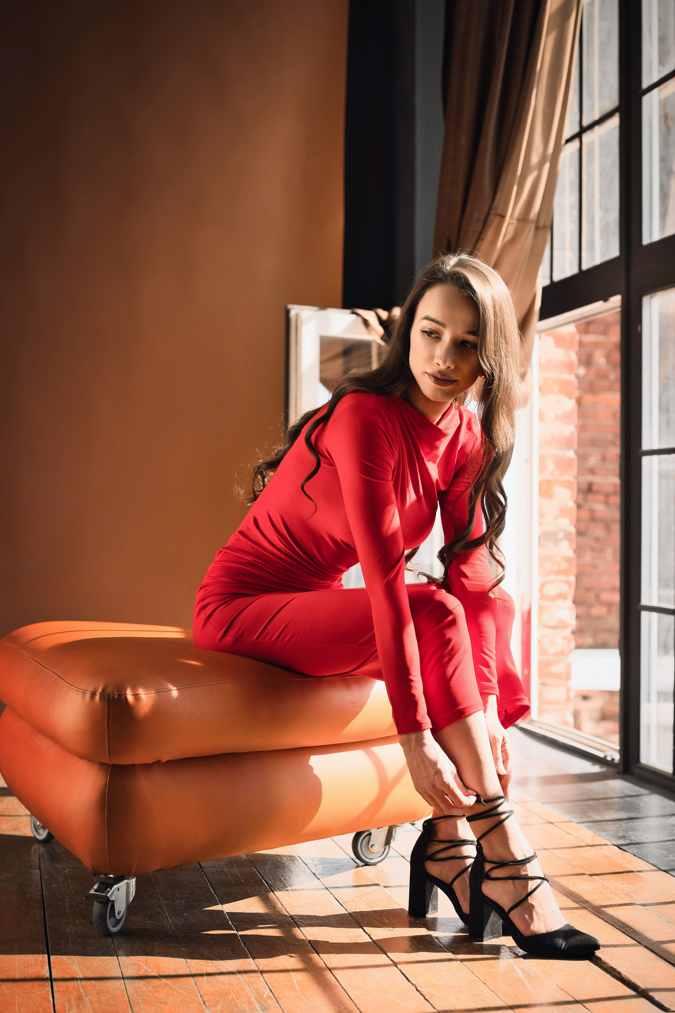 Lady In Red. Фотограф Денис Кривопусков