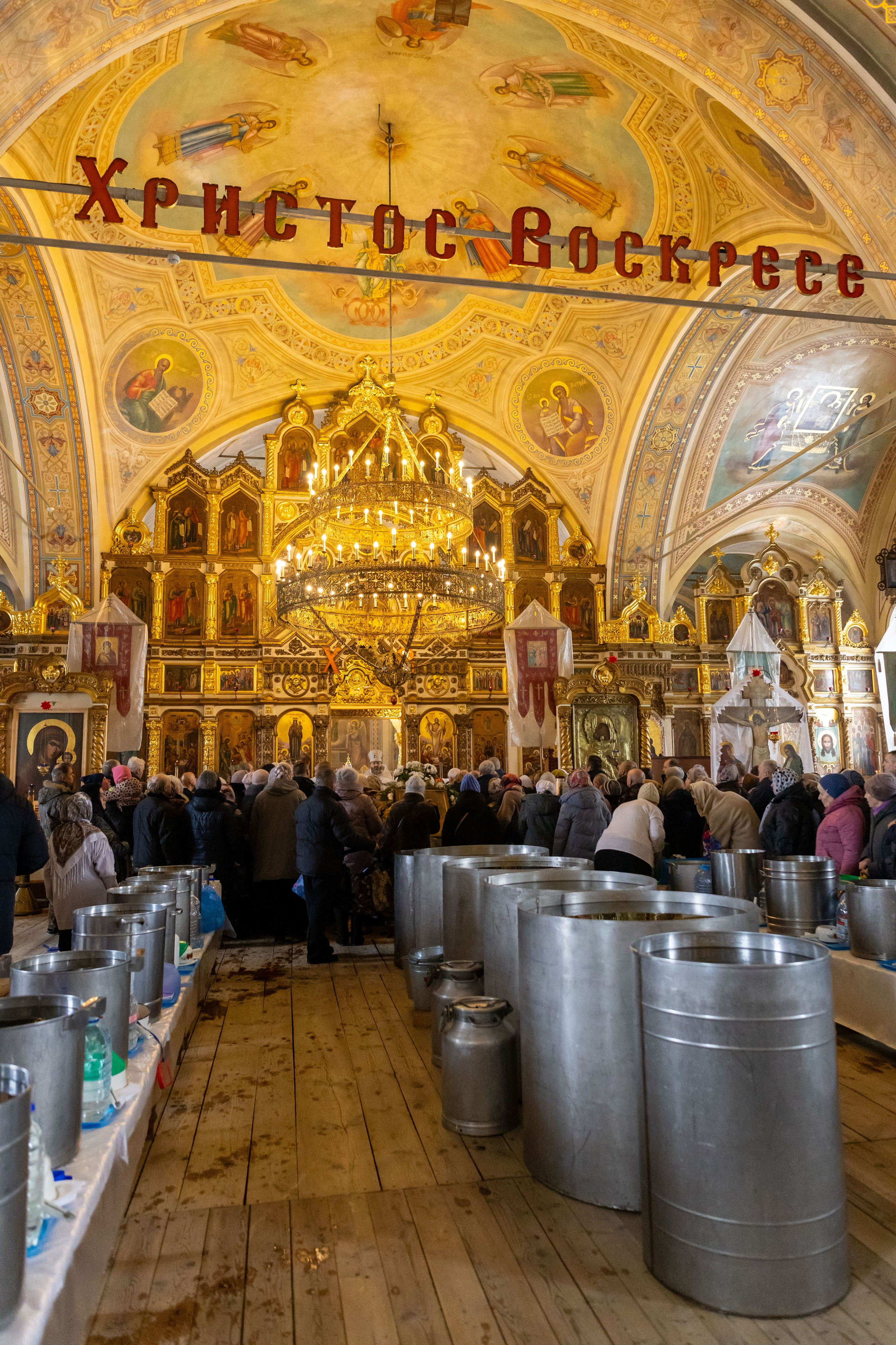 Крещение. Утренняя. Семейный и детский фотограф Анна Петракова