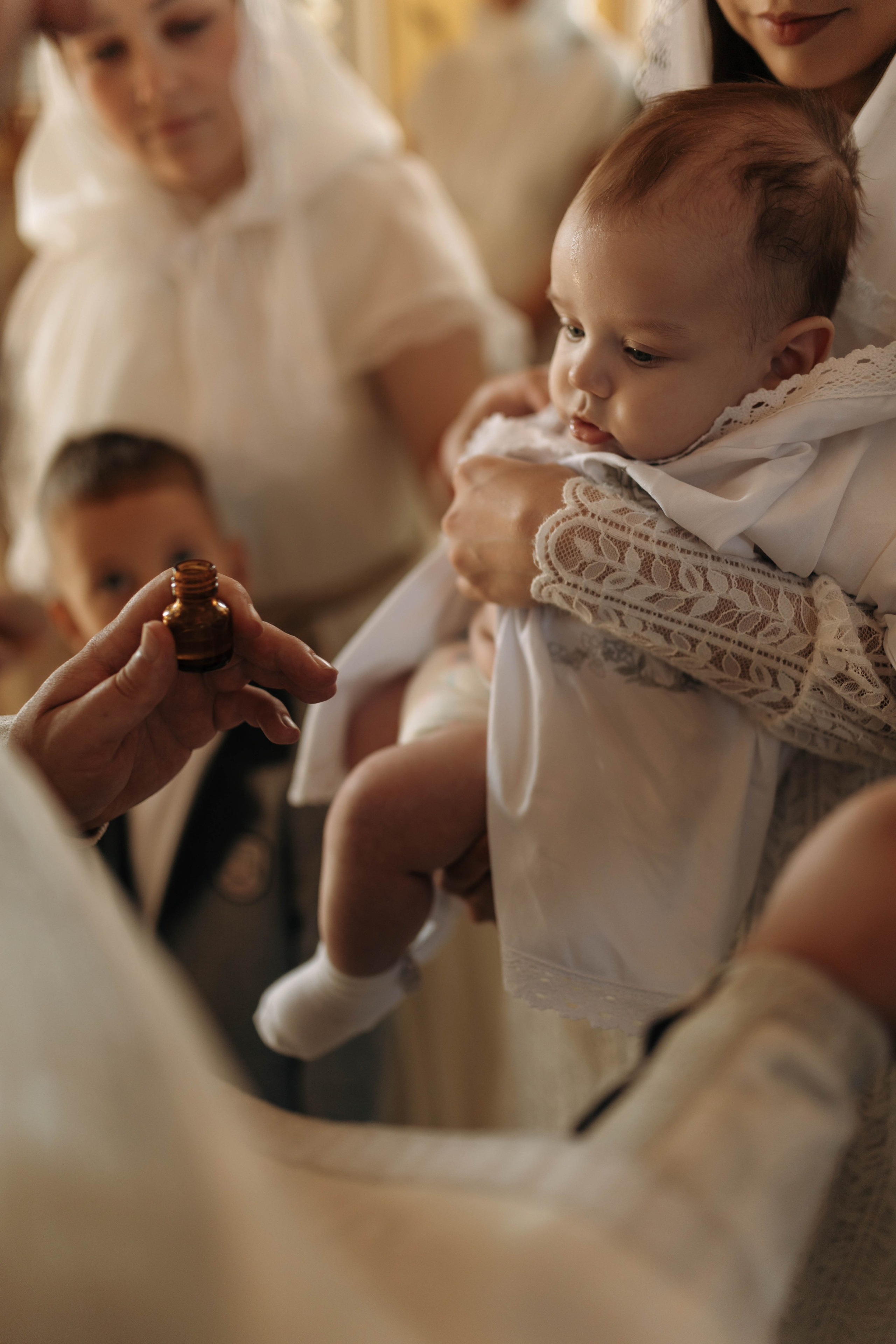 Таинство Крещения Савелия. Фотограф Сальск Катерина