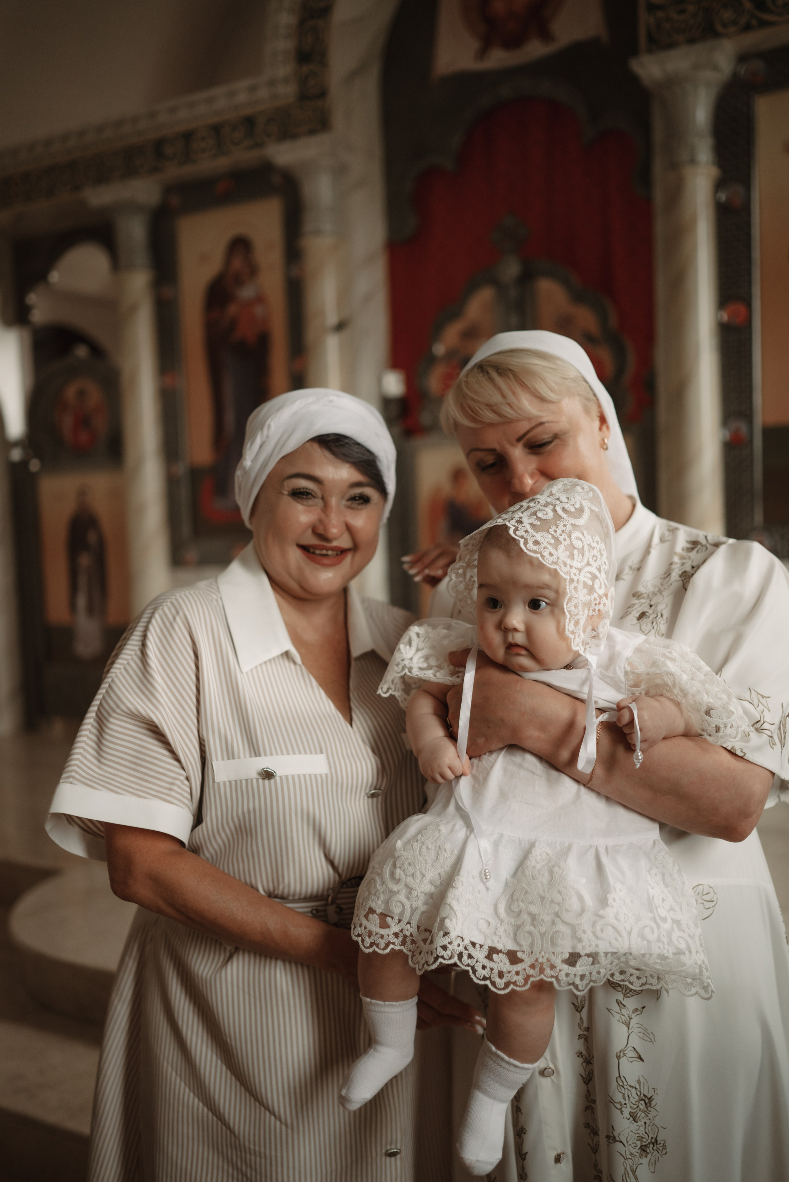 Крещение двойняшек. Фотограф в Москве и МО Бреусова Татьяна
