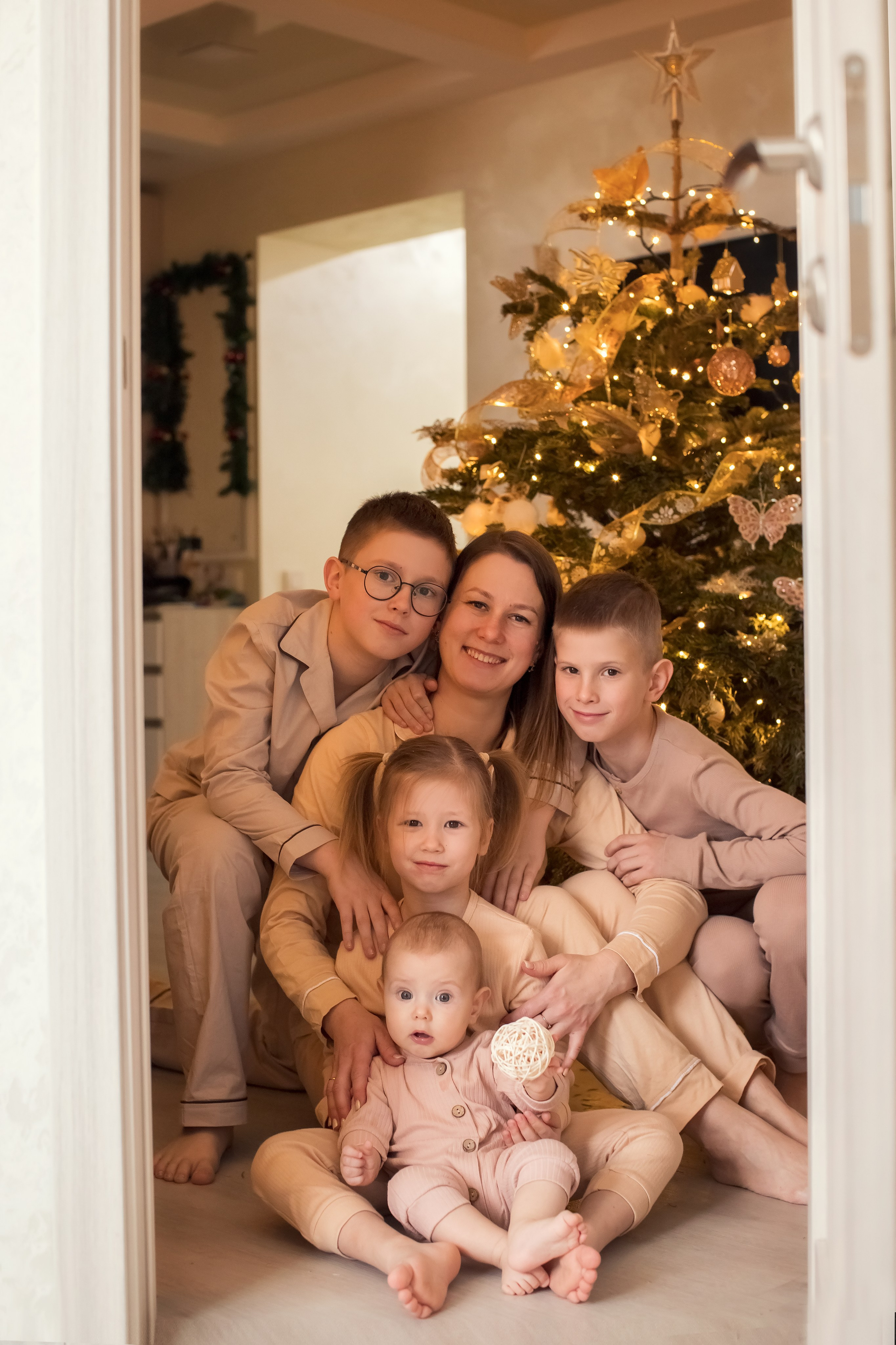 Теплое Рождество. Семейный и детский фотограф в Саратове Полина Коткина