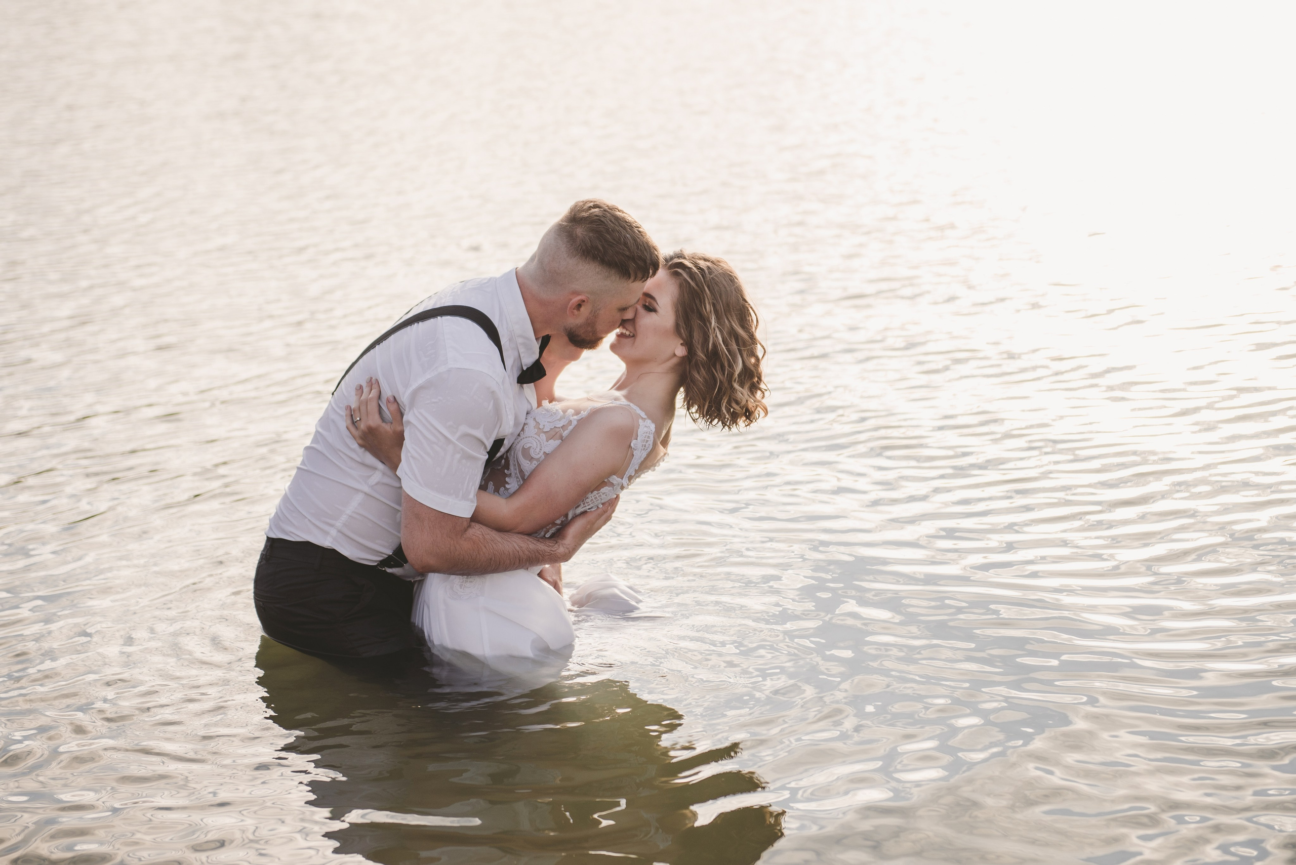 Выездная регистрация на песчаном карьере. Свадебный и семейный фотограф София Невская