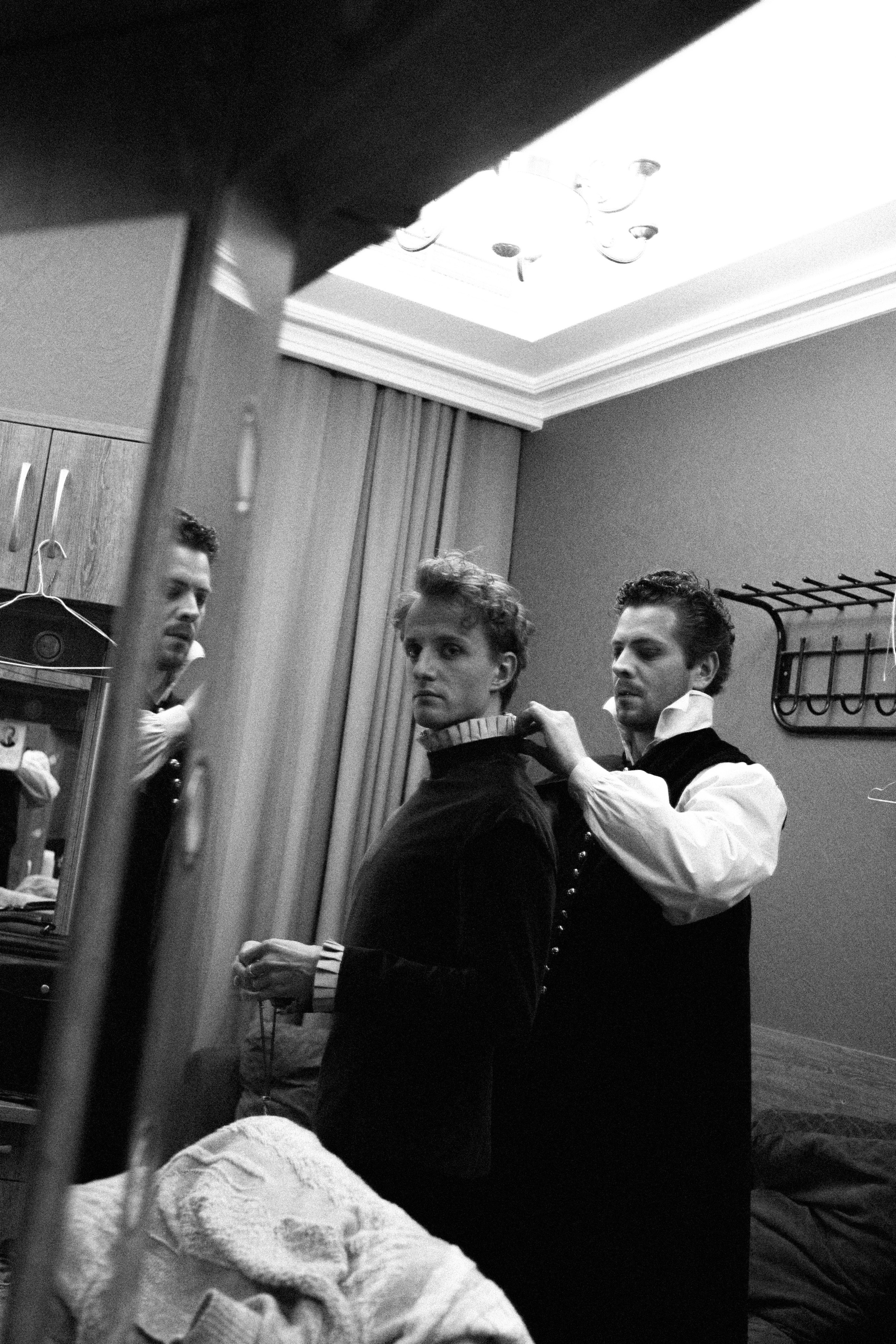 Theatre backstages. Portrait and backstage photographer Nina Crane