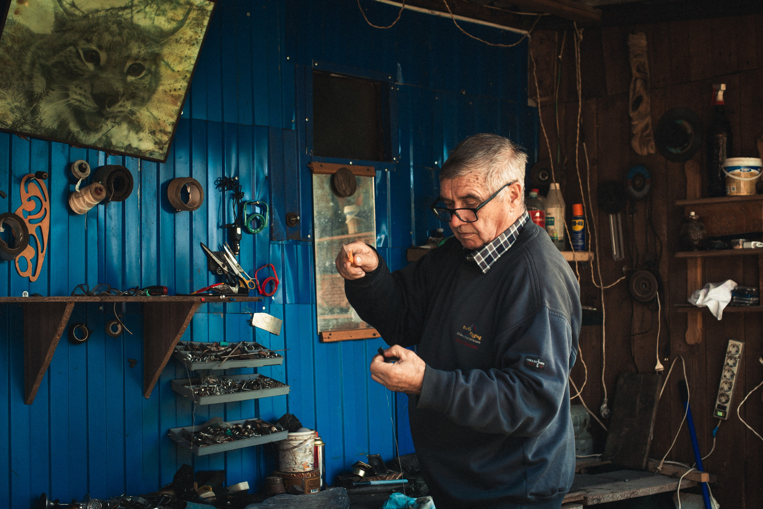 Папа и кот Ти-Мур. Женский фотограф Крещение Венчание Москва Брянск