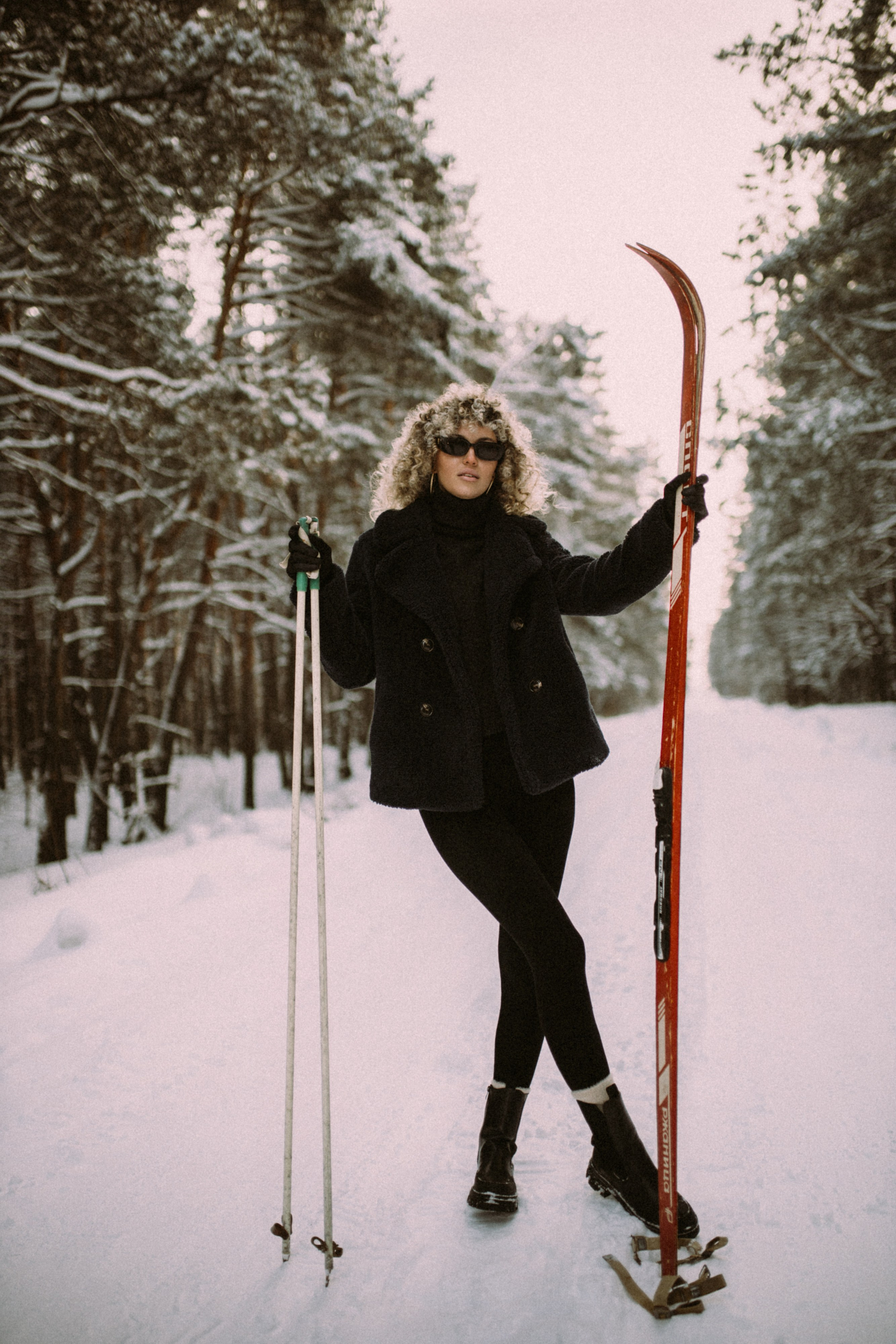 Оля Лыжи. Семейный фотограф Губкин/Старый Оскол
