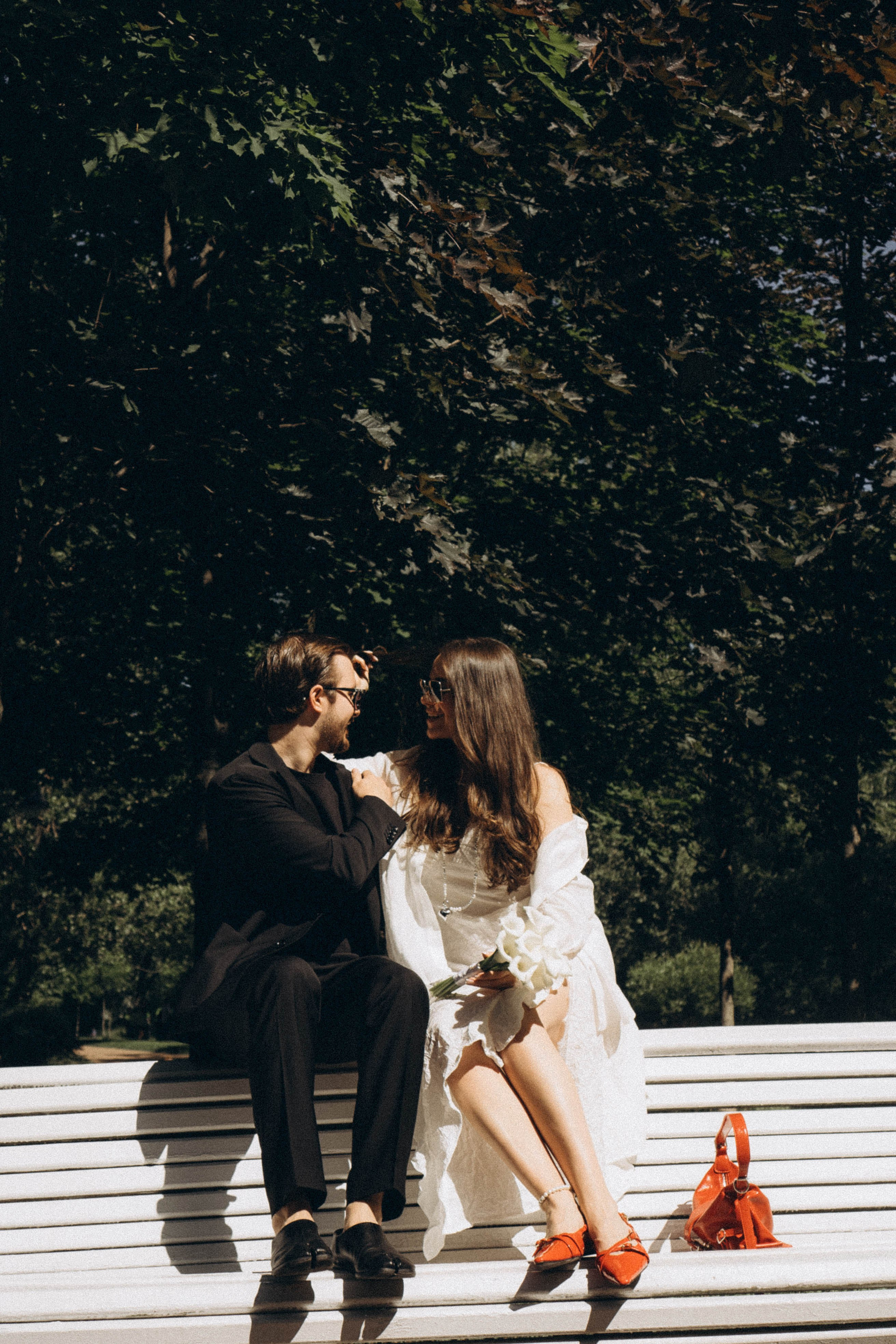 СВАДЕБНАЯ СЬЕМКА В ПАРКЕ ПОБЕДЫ И ПРОГУЛКА ПО МОСКОВСКОМУ ПРОСПЕКТУ. Профессиональный фотограф, Санкт-Петербург — Виктория Богомолова