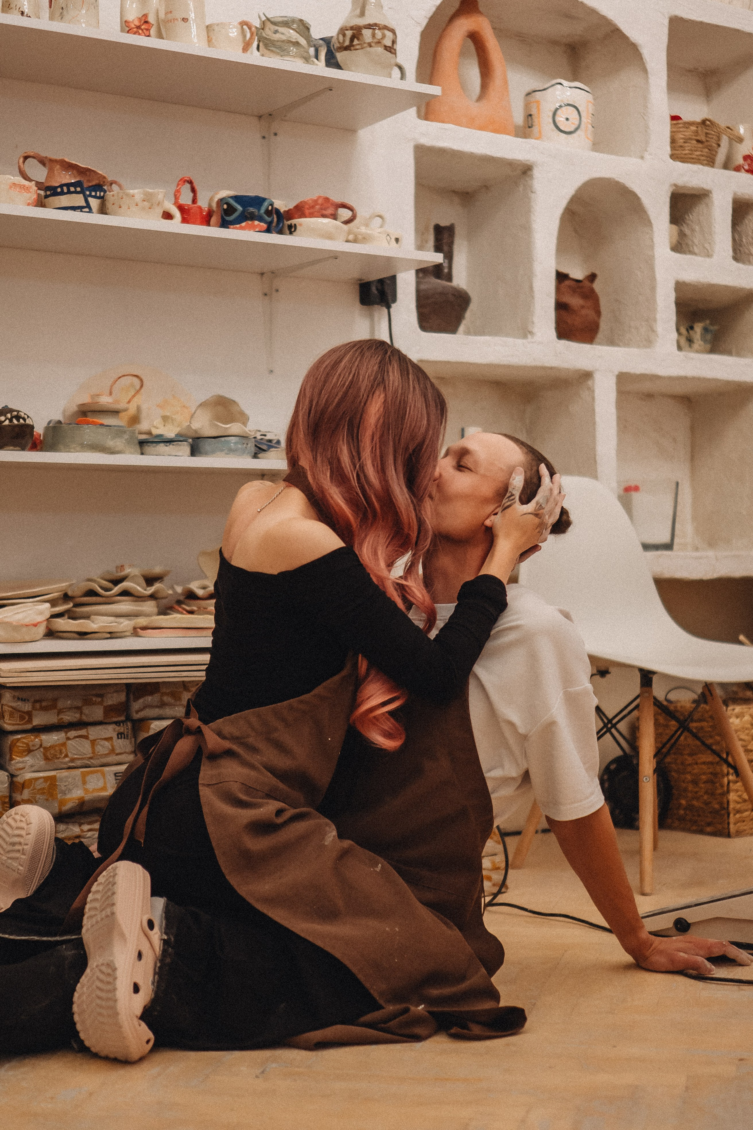 СВИДАНИЕ В ГОНЧАРНОЙ МАСТЕРСКОЙ. Профессиональный фотограф, Санкт-Петербург — Виктория Богомолова