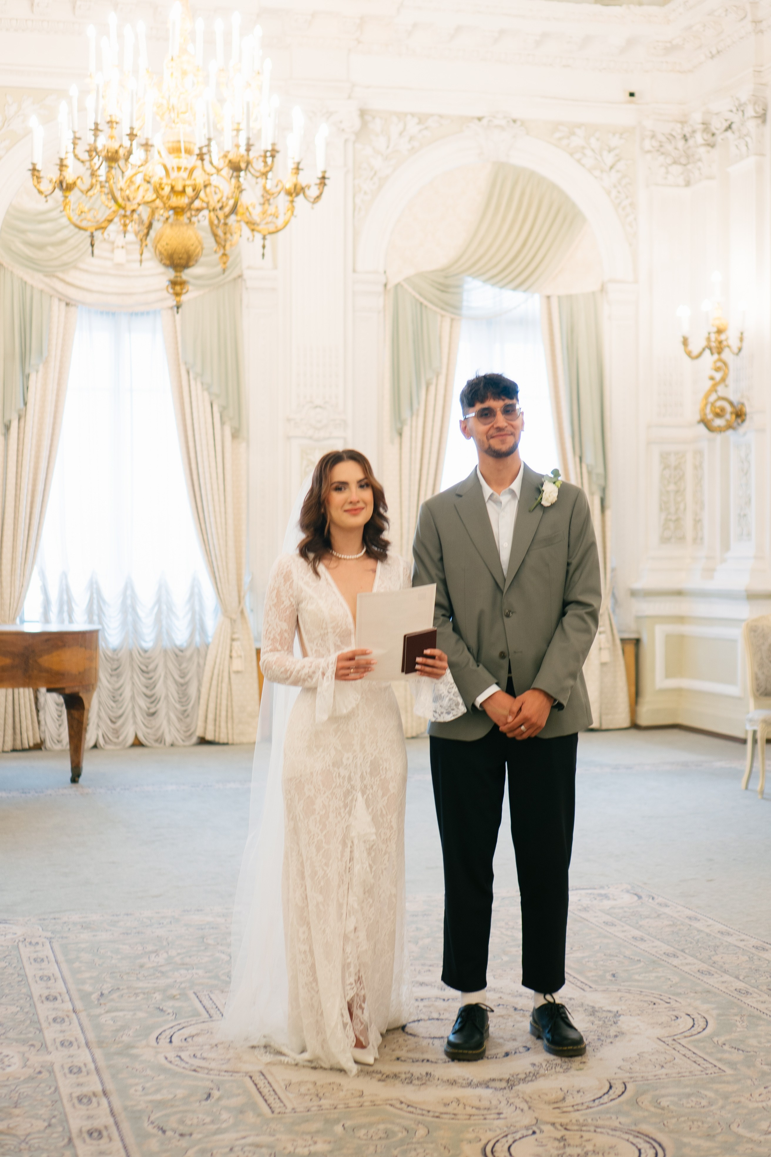 СВАДЕБНАЯ СЬЕМКА В ПЕРВОМ ДВОРЦЕ БРАКОСОЧЕТАНИЯ. Профессиональный фотограф, Санкт-Петербург — Виктория Богомолова