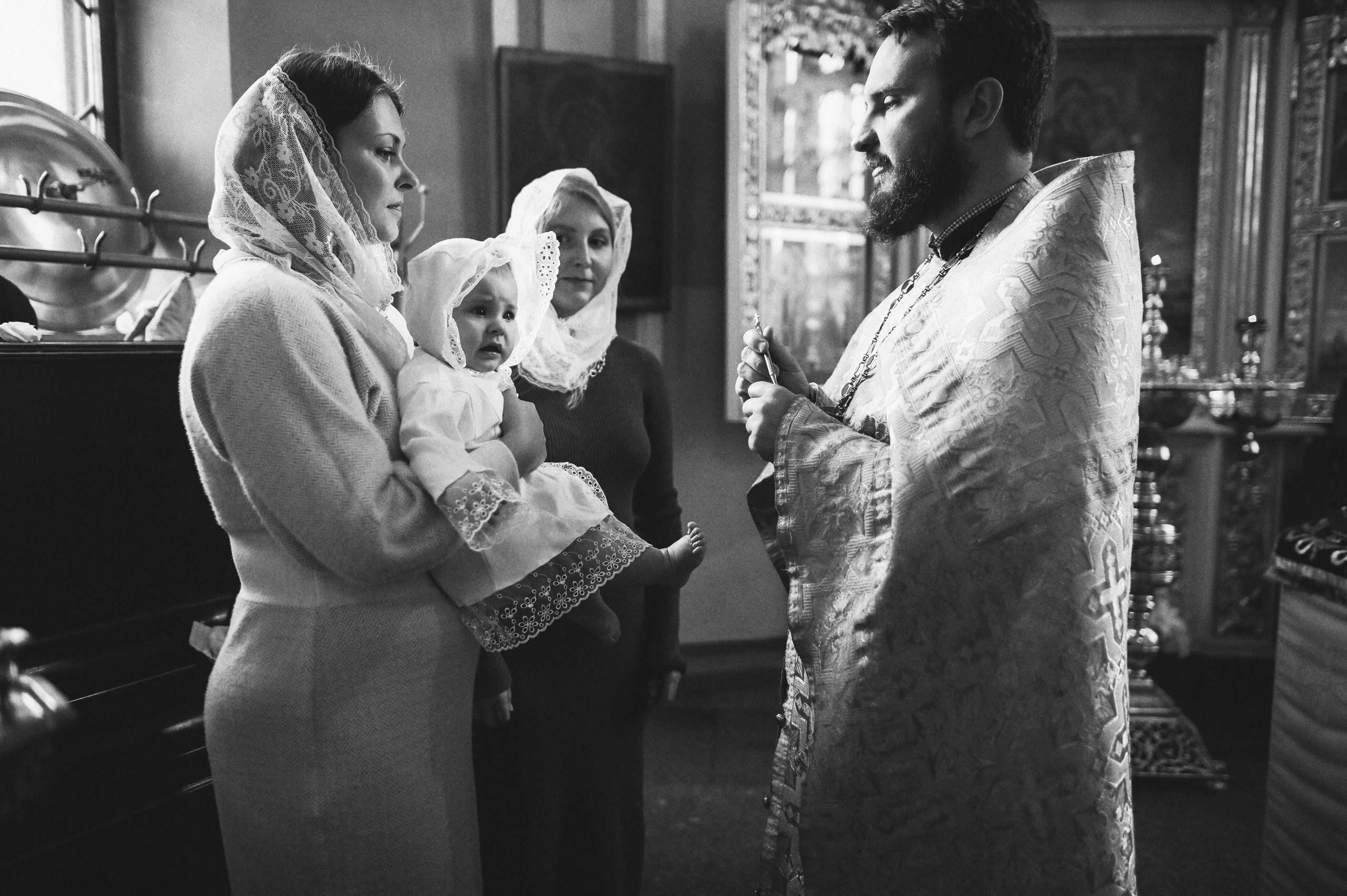 Крещение Любочки. Семейный и свадебный фотограф в Санкт-Петербурге Яна