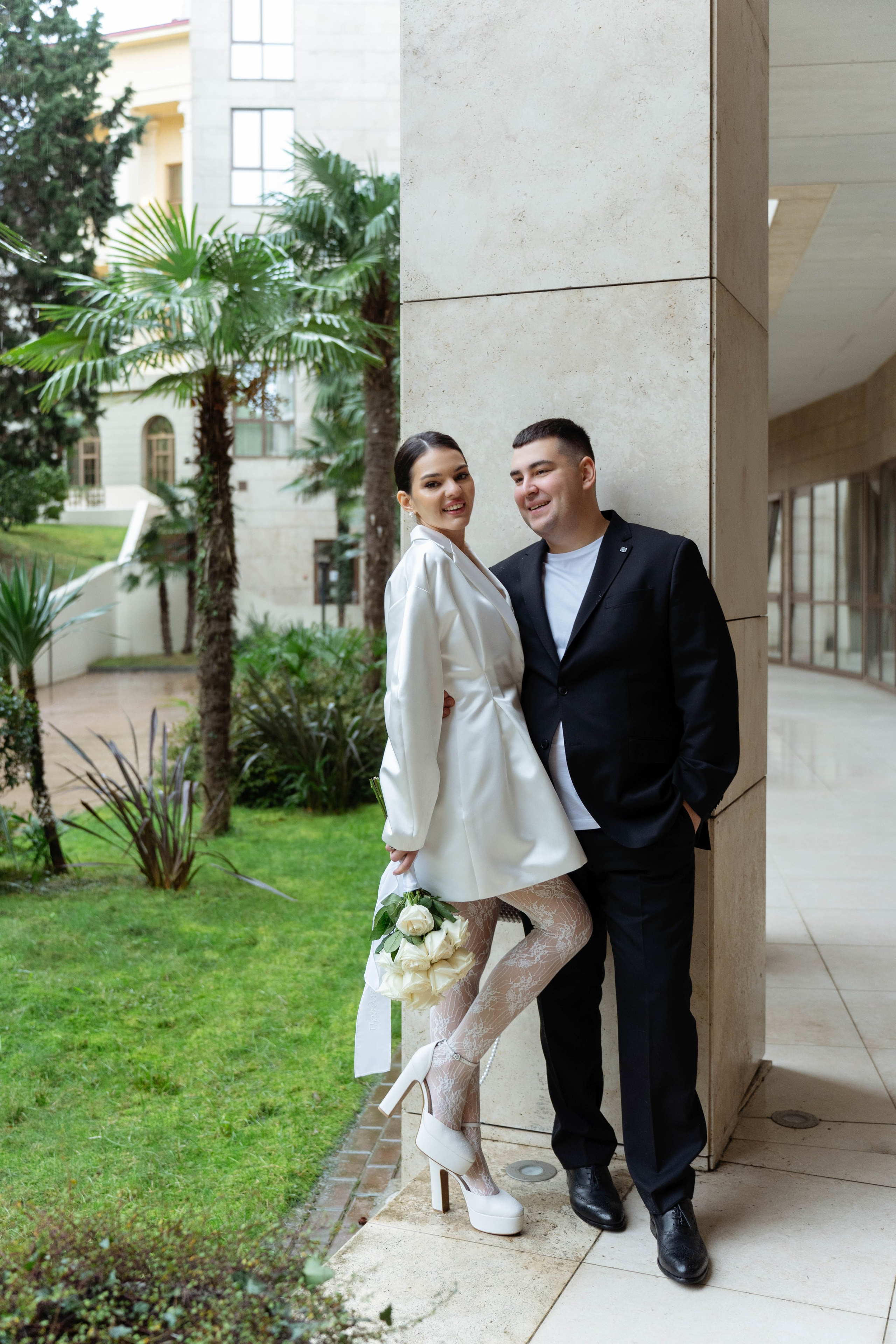 Даша и Саша. Сочи. Ноябрь. Свадьба для двоих. Свадебный фотограф Катерина Чулкова