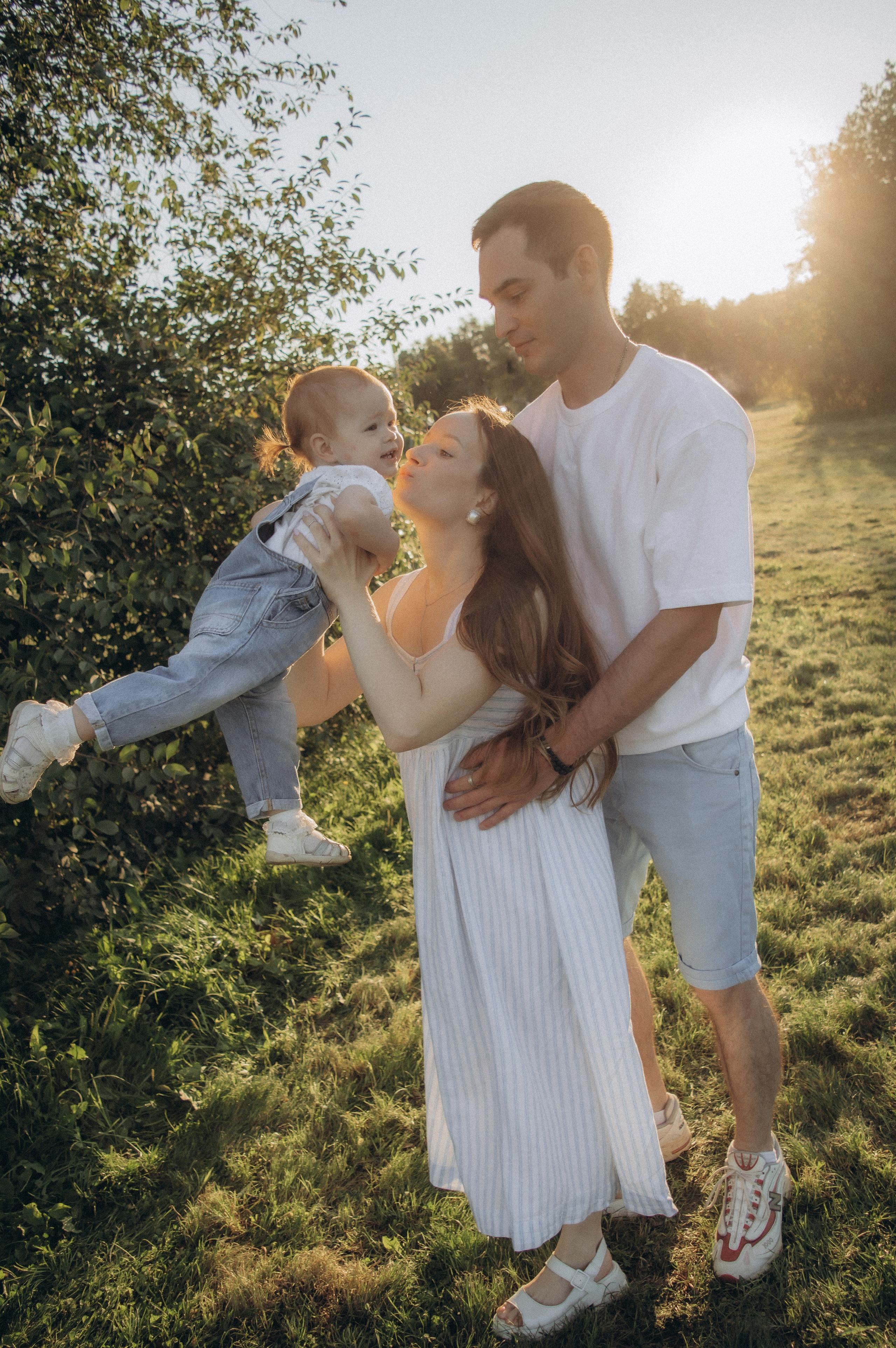 Аромат августа. Семейная летняя фотосессия в парке. Москва. Юлия Левада Семейный и женский фотограф