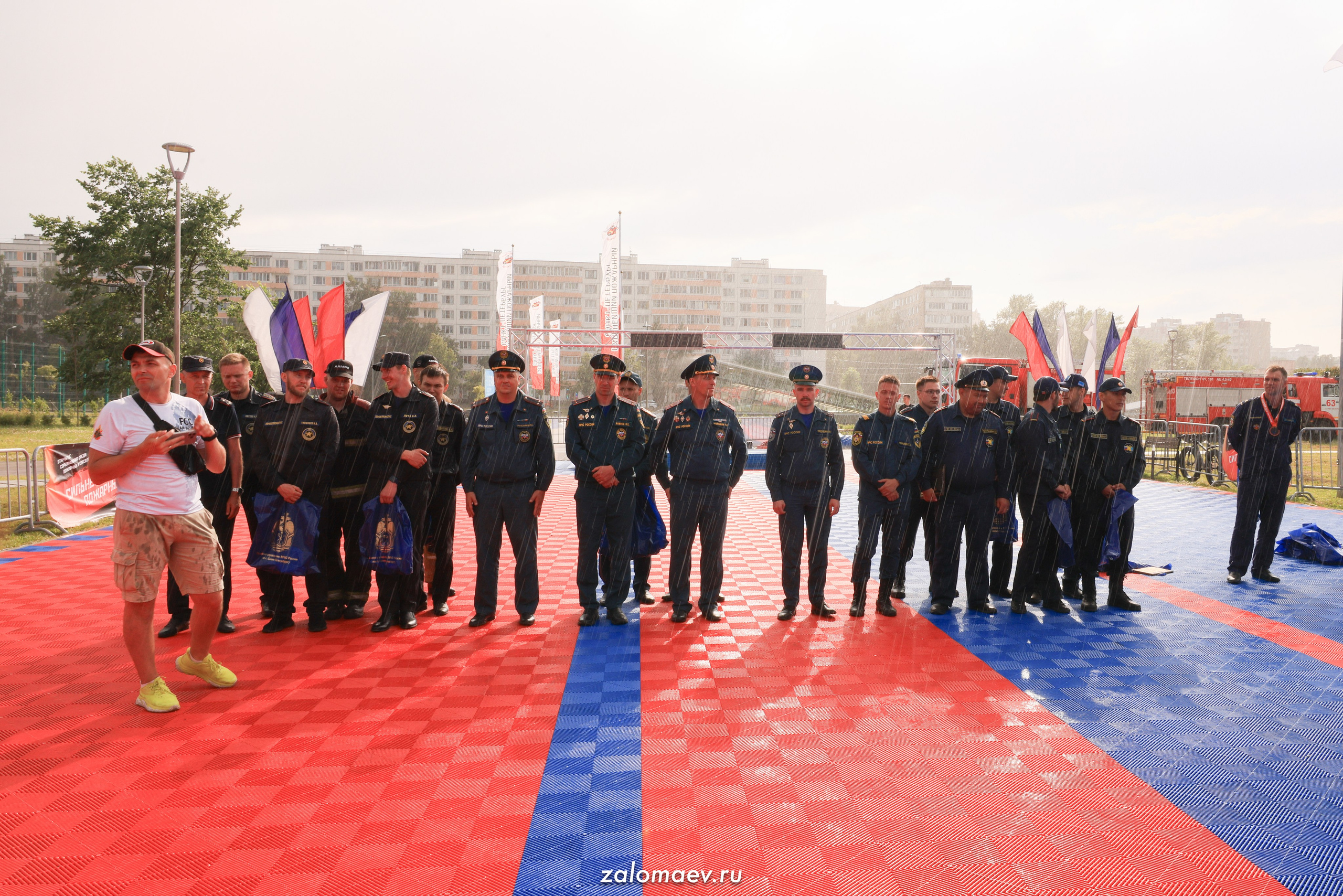 Сильнейший пожарный. Фотограф Александр Заломаев