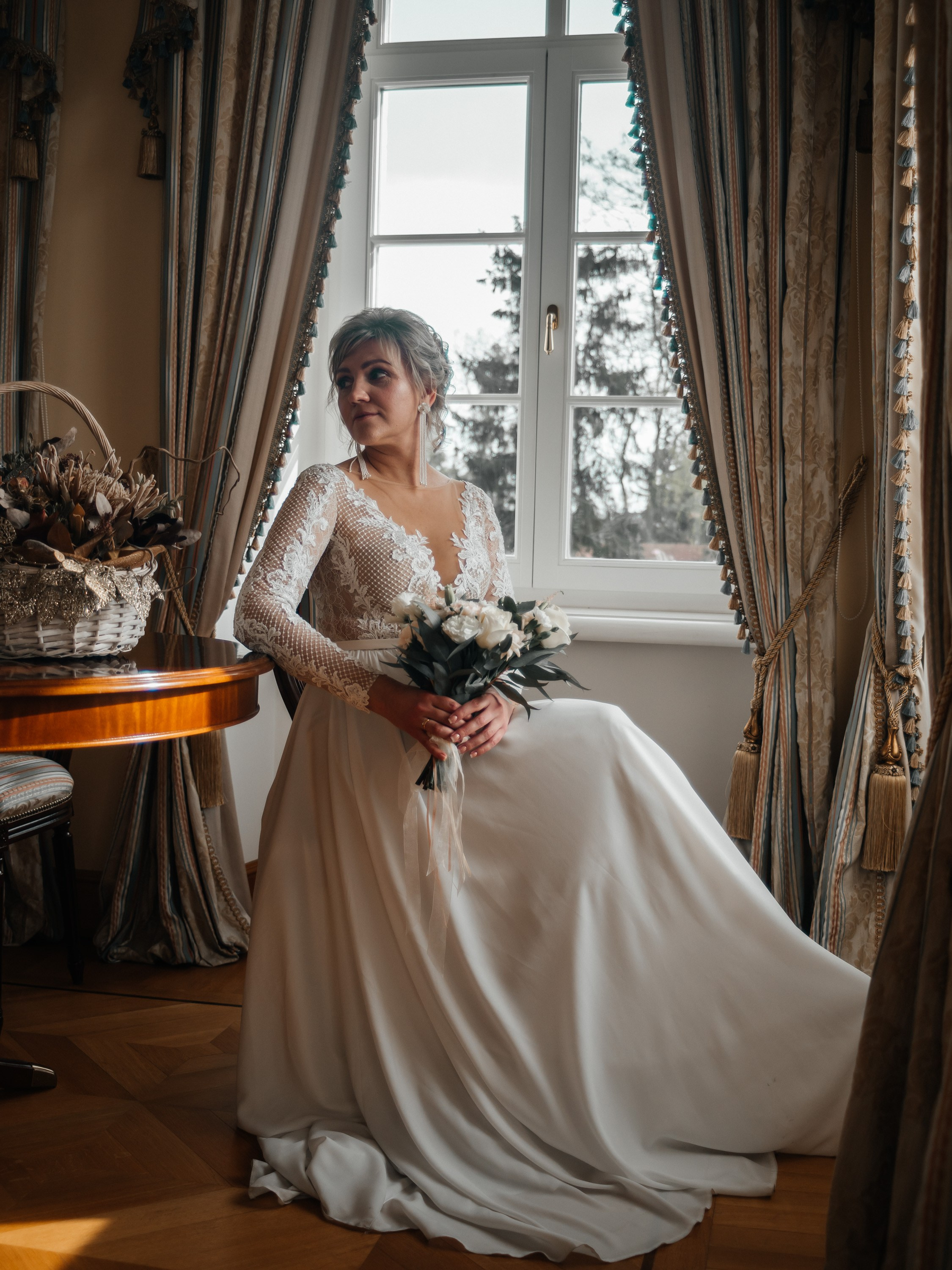 Свадебная фотосессия в усадьбе