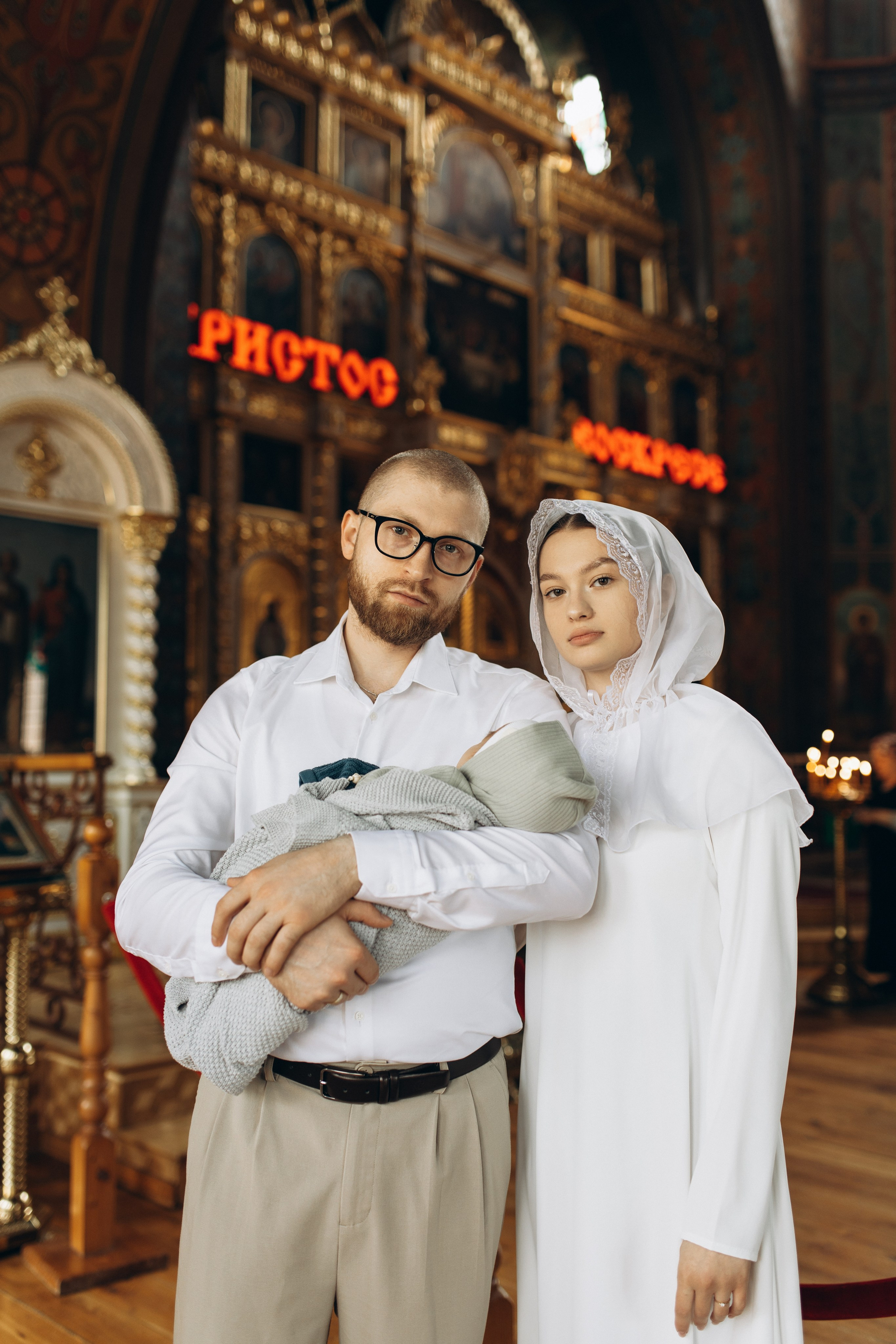 Крещение Лёвы. Самый теплый фотограф в Краснодаре Рябоконь Ксения