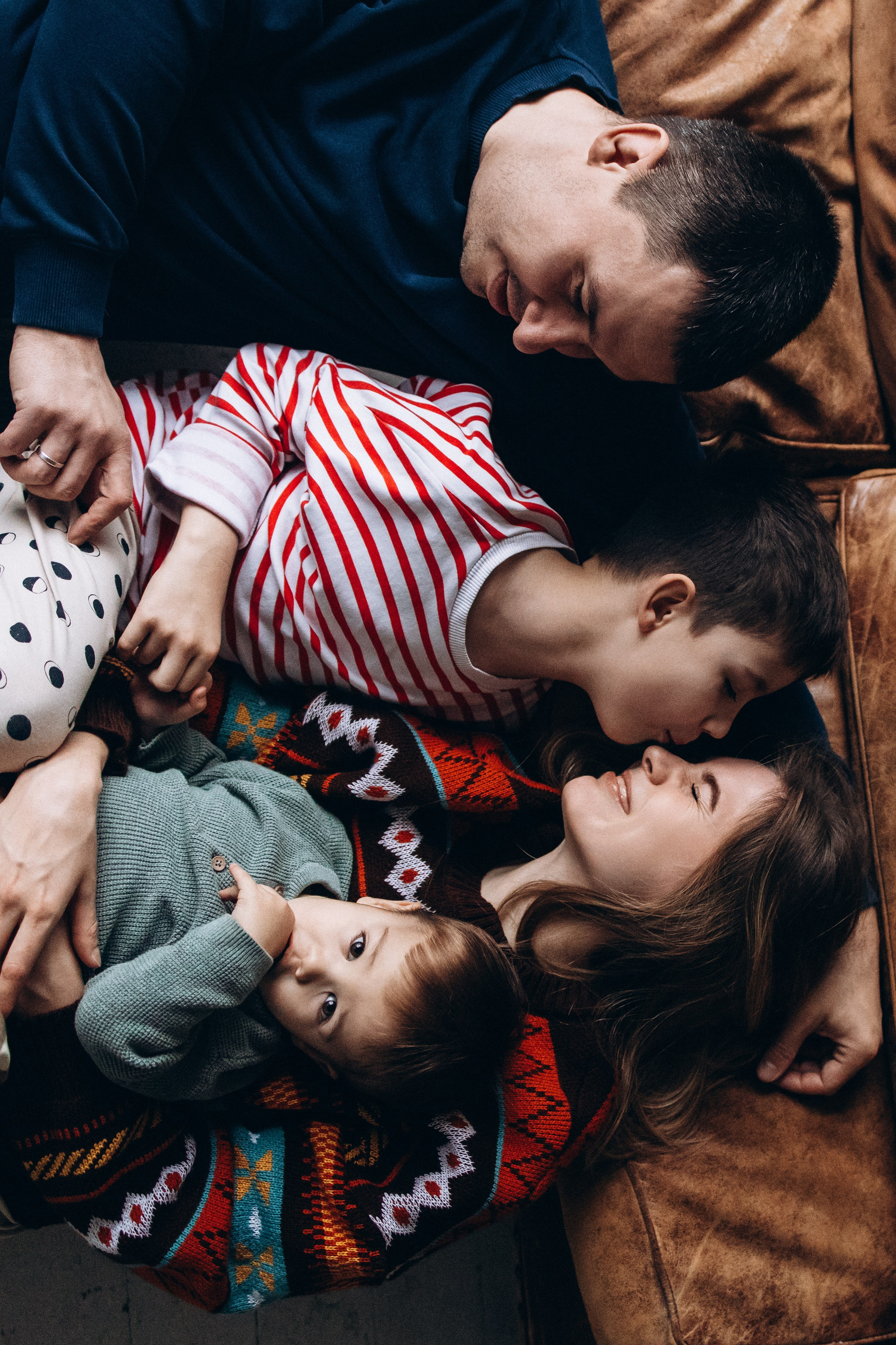 Оля, Андрей, Даня и Паша. Семейный фотограф в Москве Марина Петра