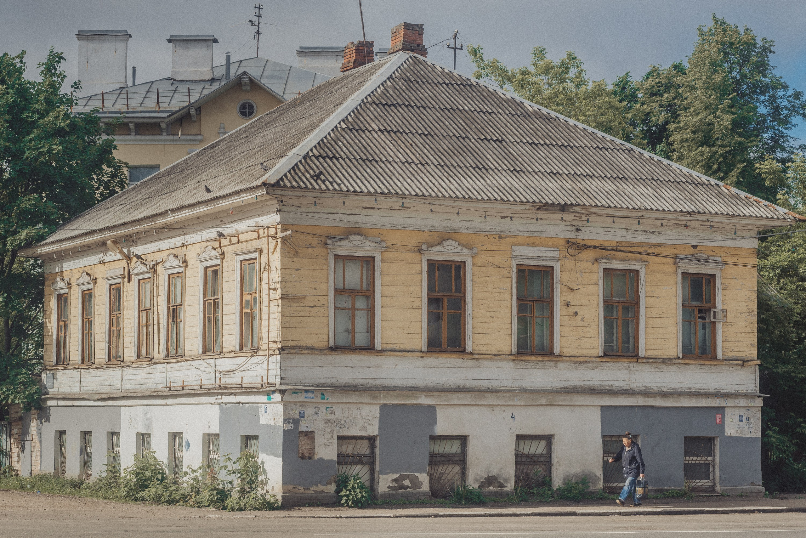 Проект #улицыгорода. Ярославль, Малый Московский пер. Документальный фотограф Илья Тихановский