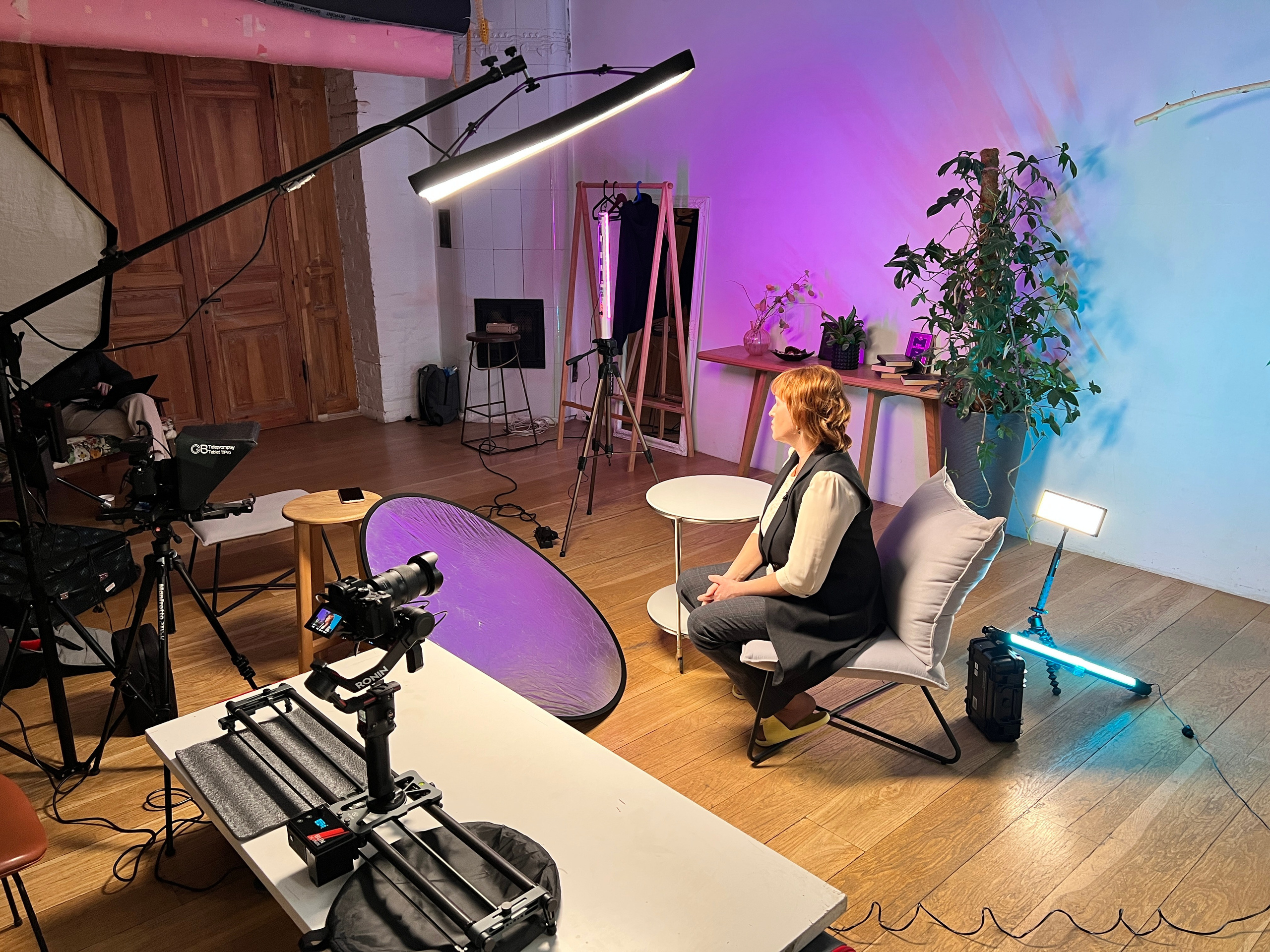 Съёмка онлайн-курсов. Оператор и Фотограф в Санкт-Петербурге и Москве