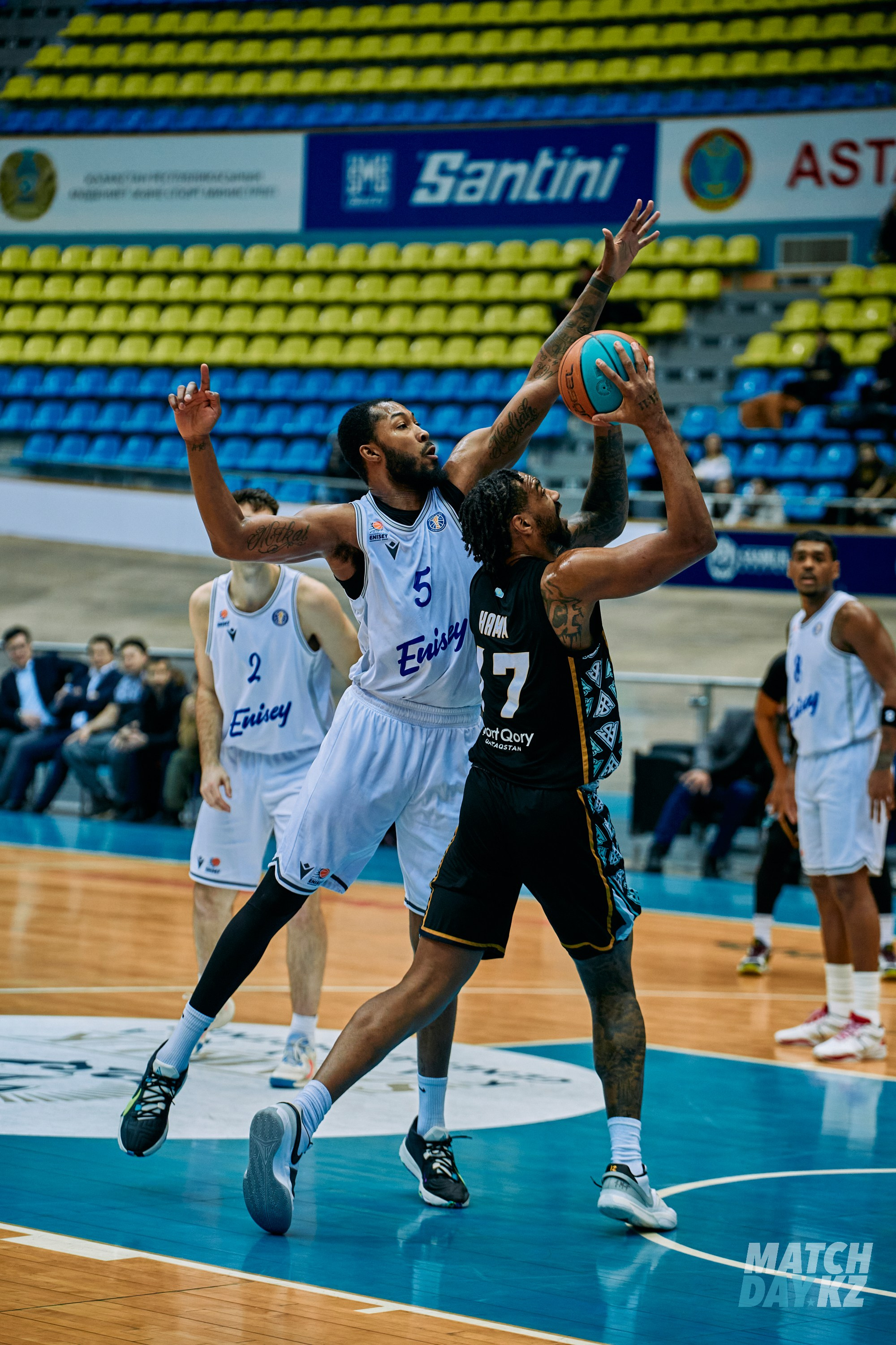 VTB League (Astana — Enisey) 01 February 2024. Professional photo & Event agency (Kazakhstan, Astana)