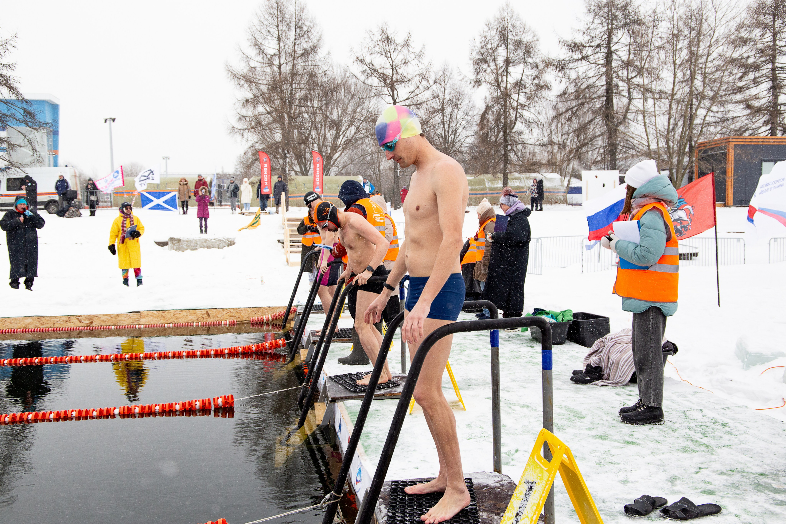 Моржи (спорт). Портретный фотограф в Москве Афанасьева Вера