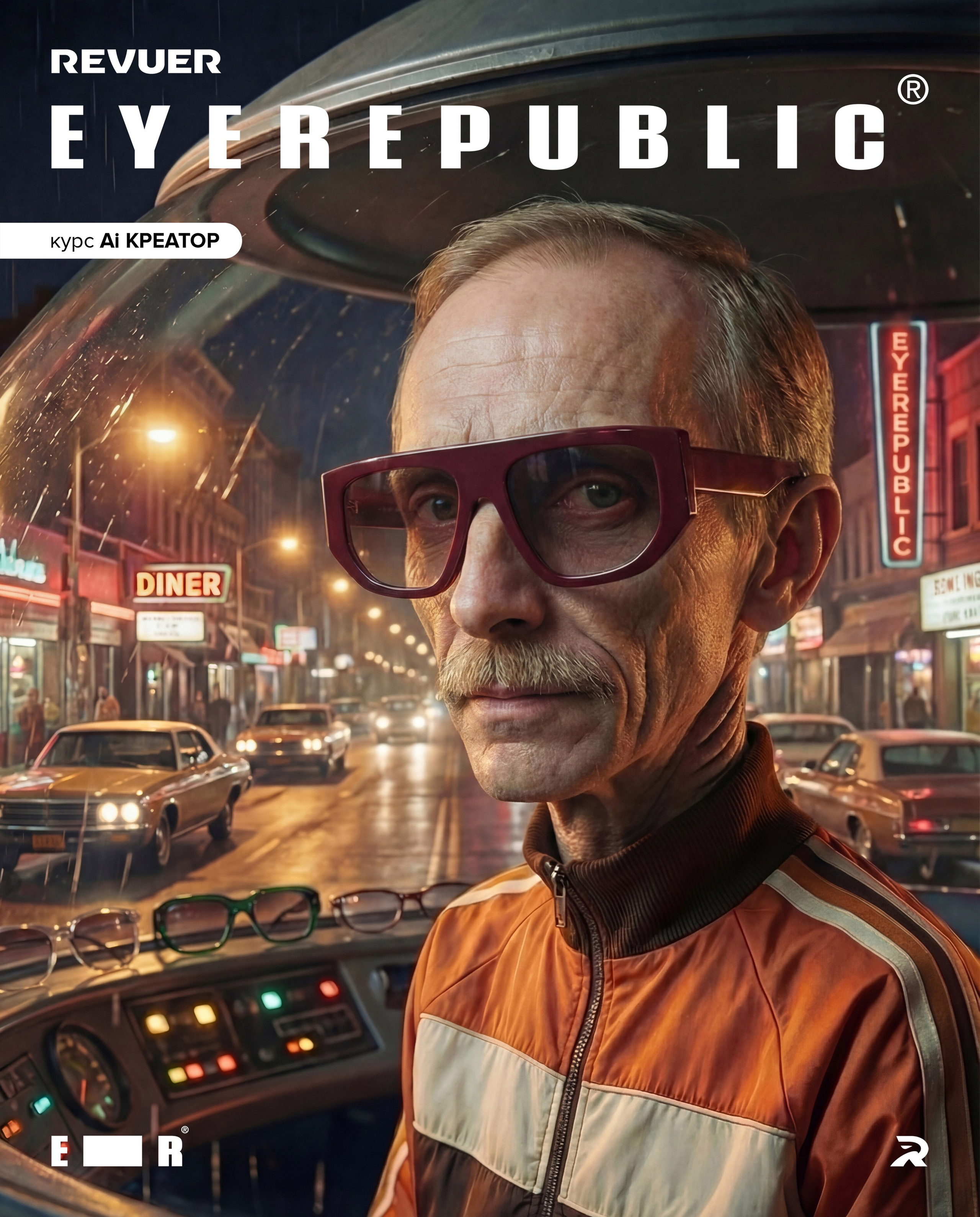 Очки Eyerepublic. Портретный фотограф Юлия Власова