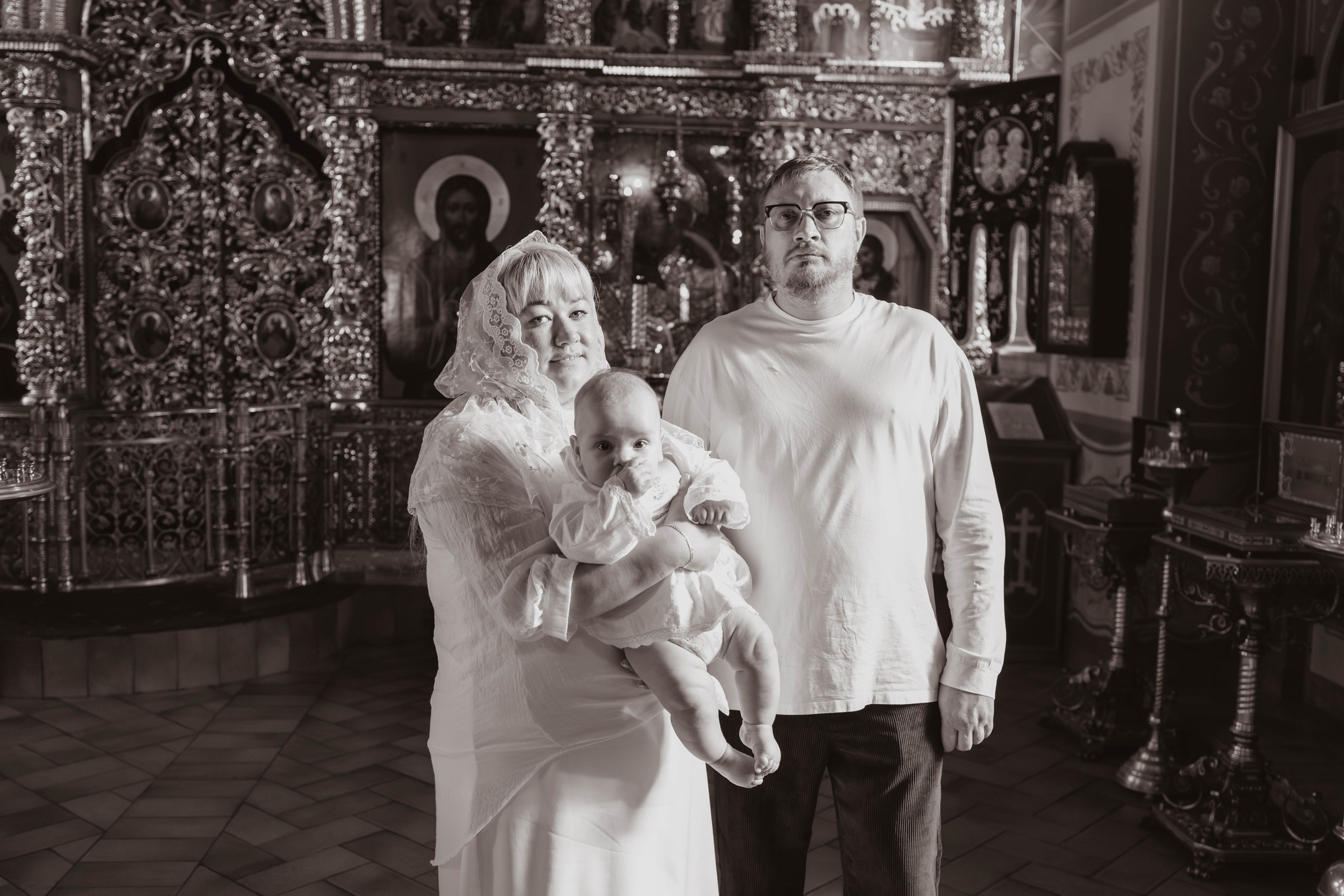 Таинство Крещения Евгения. Фотограф новорождённых Newborn Москва