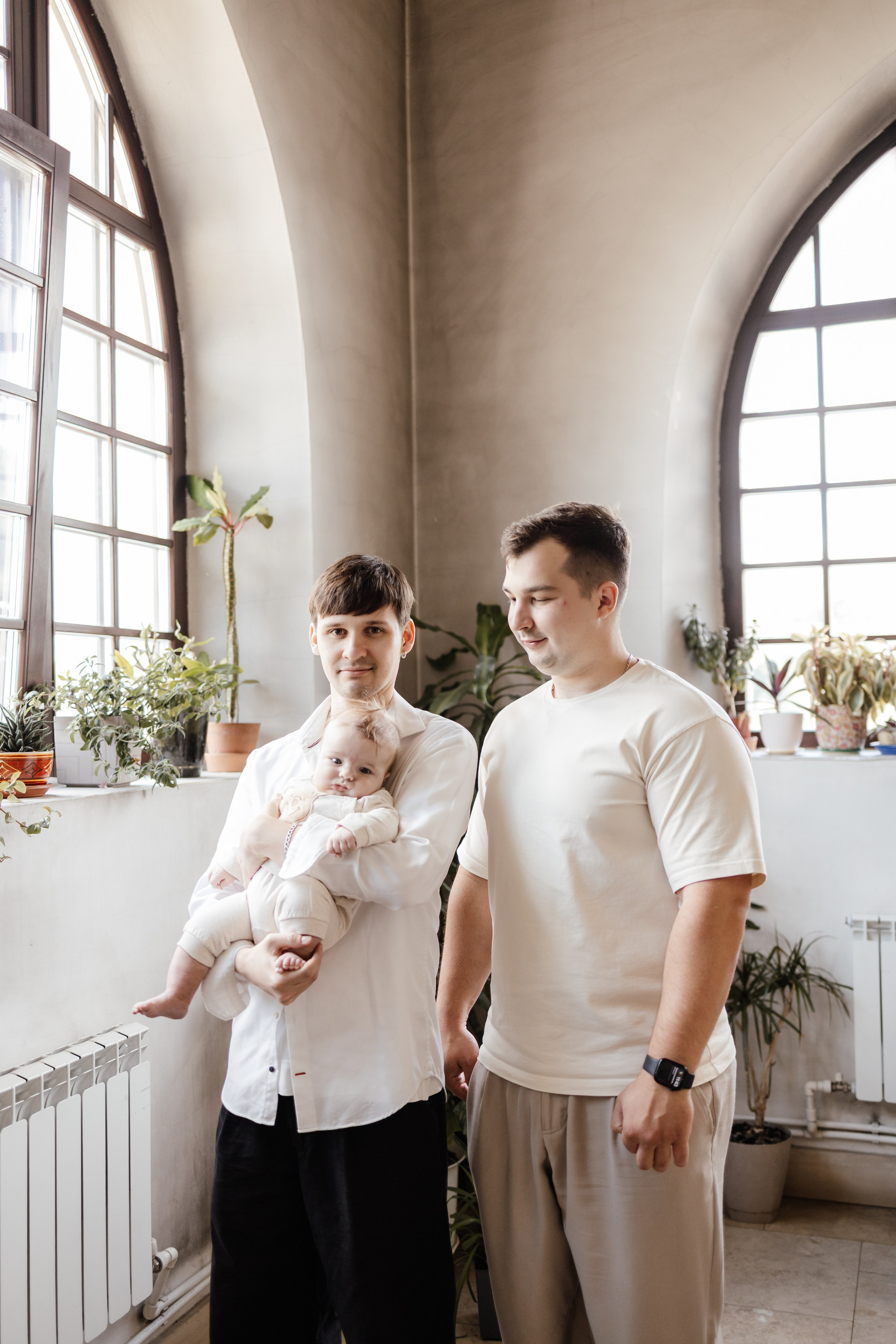 Таинство Крещения Саши. Фотограф новорождённых Newborn Москва