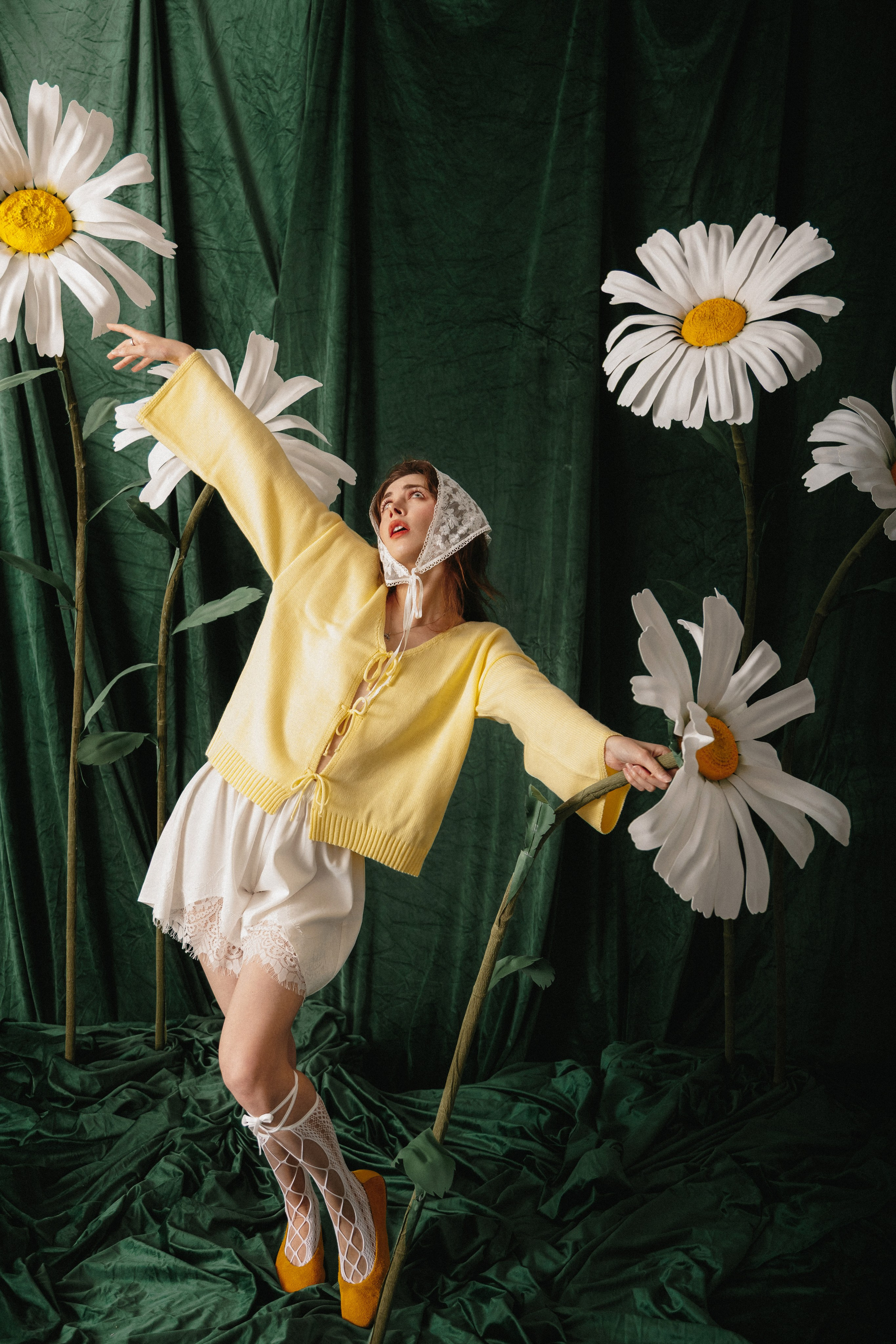 Джулия. Ромашки. Портретный фотограф в Москве Алина Климова