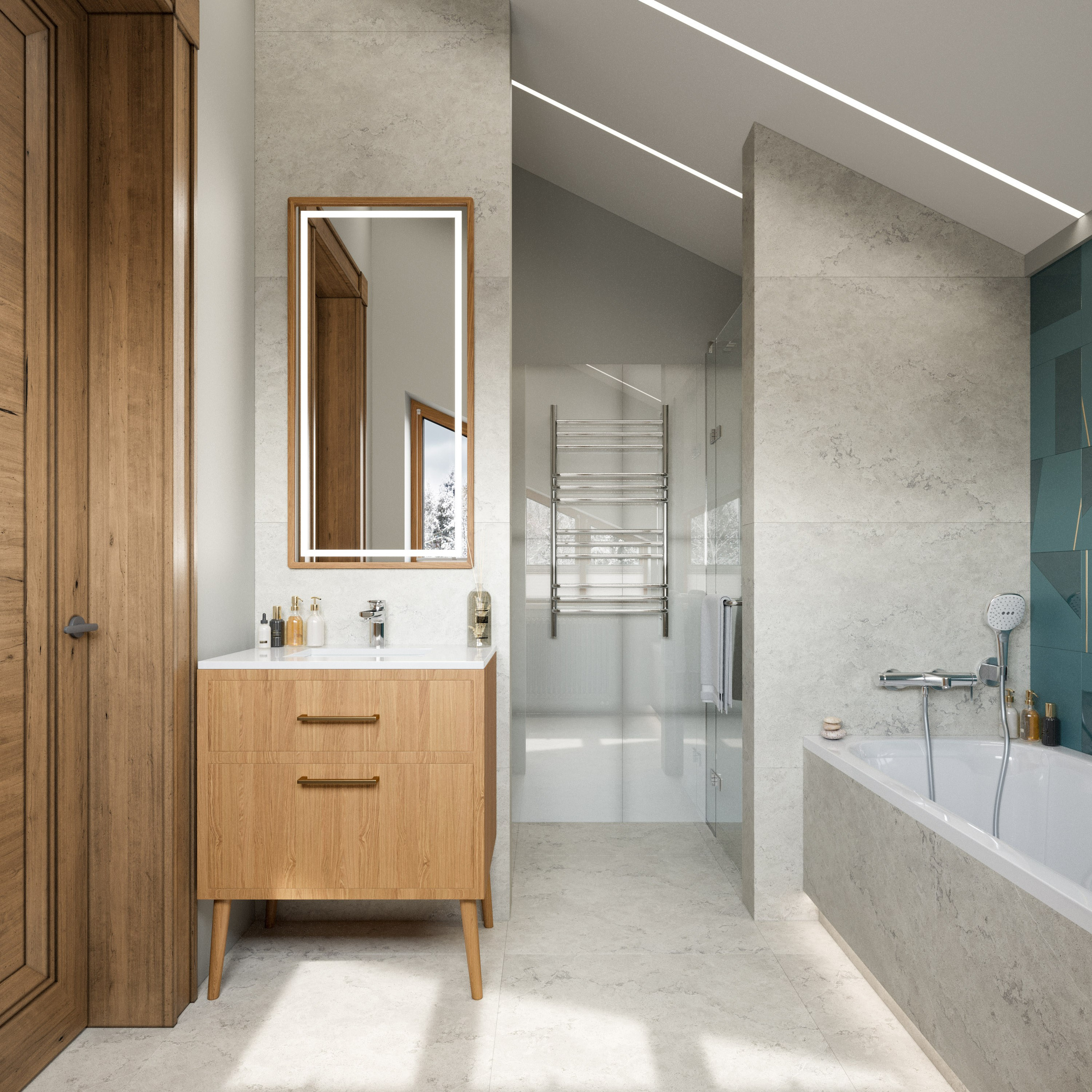 Сруб с Современным Наполнением: 3D Визуализации Интерьера Загородного Дома. Визуализатор интерьера в Москве | Брагин Кирилл