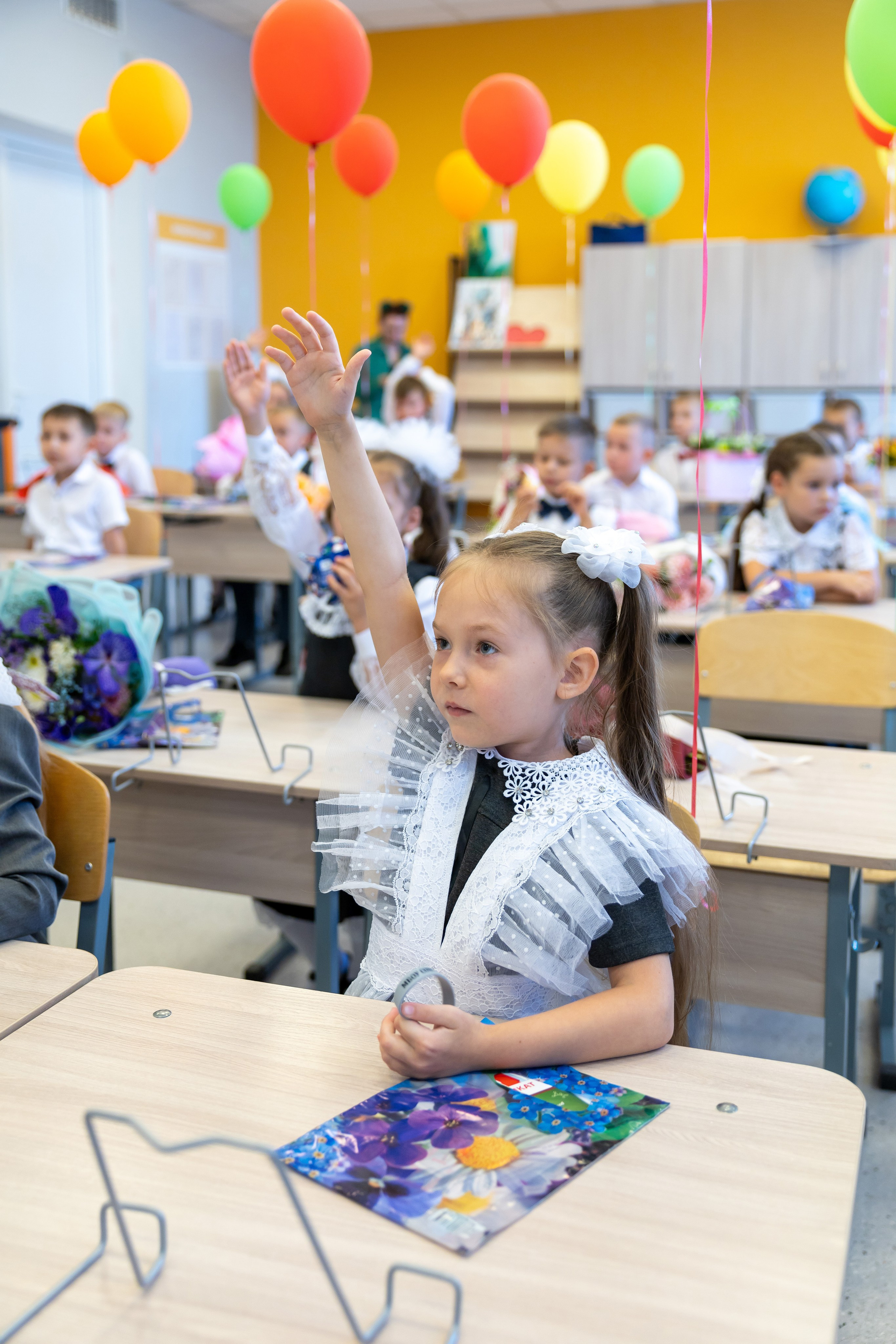 Первый раз в первый класс (репортажная съемка). Фотограф в Серпухове Наталья Руденко
