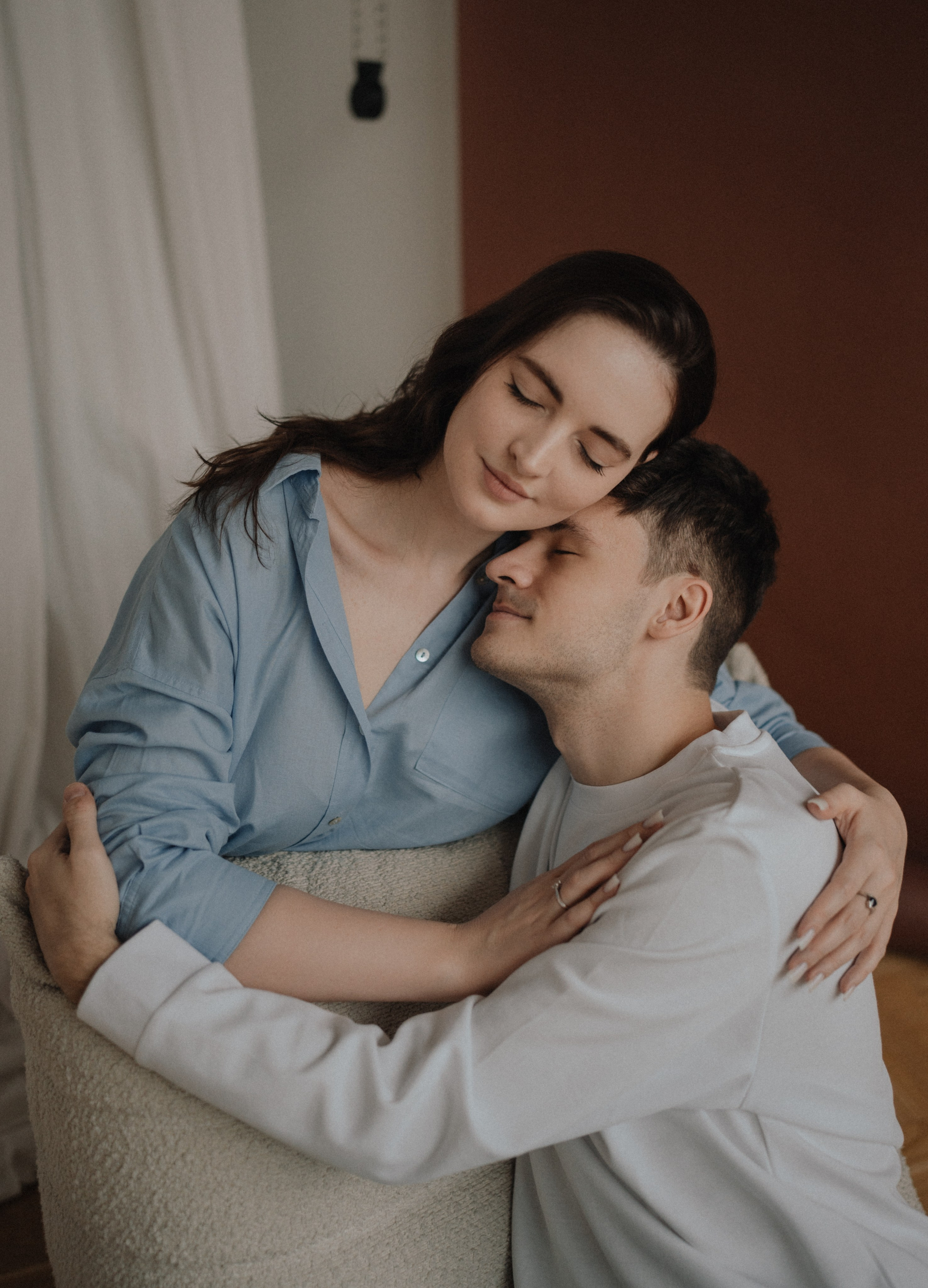 Парная фотосессия в студии. Федосова Елизавета - фотограф Санкт-Петербург.