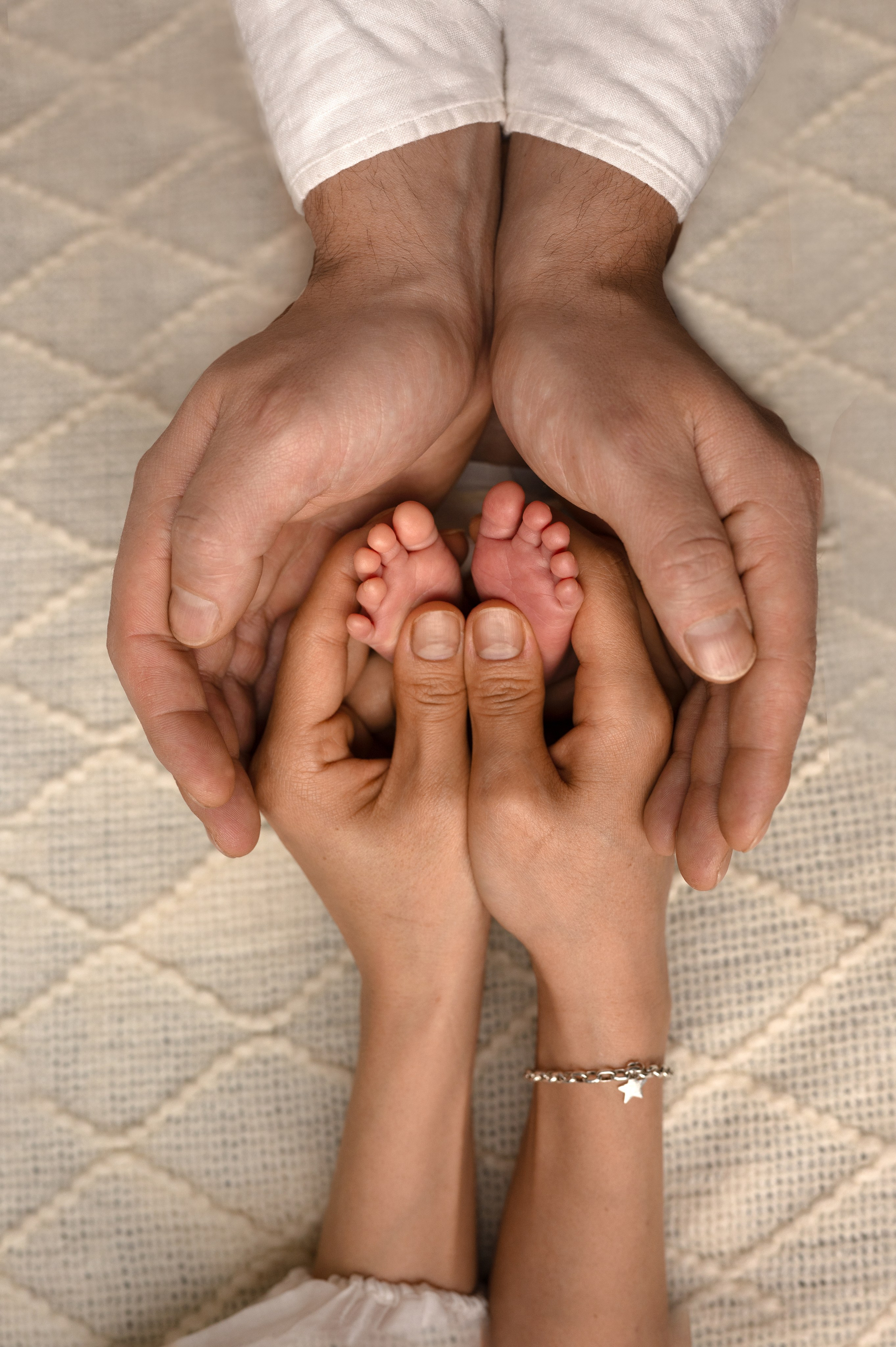 Натуральный ньюборн. Фотограф новорождённых Ольга Ушакова Москва