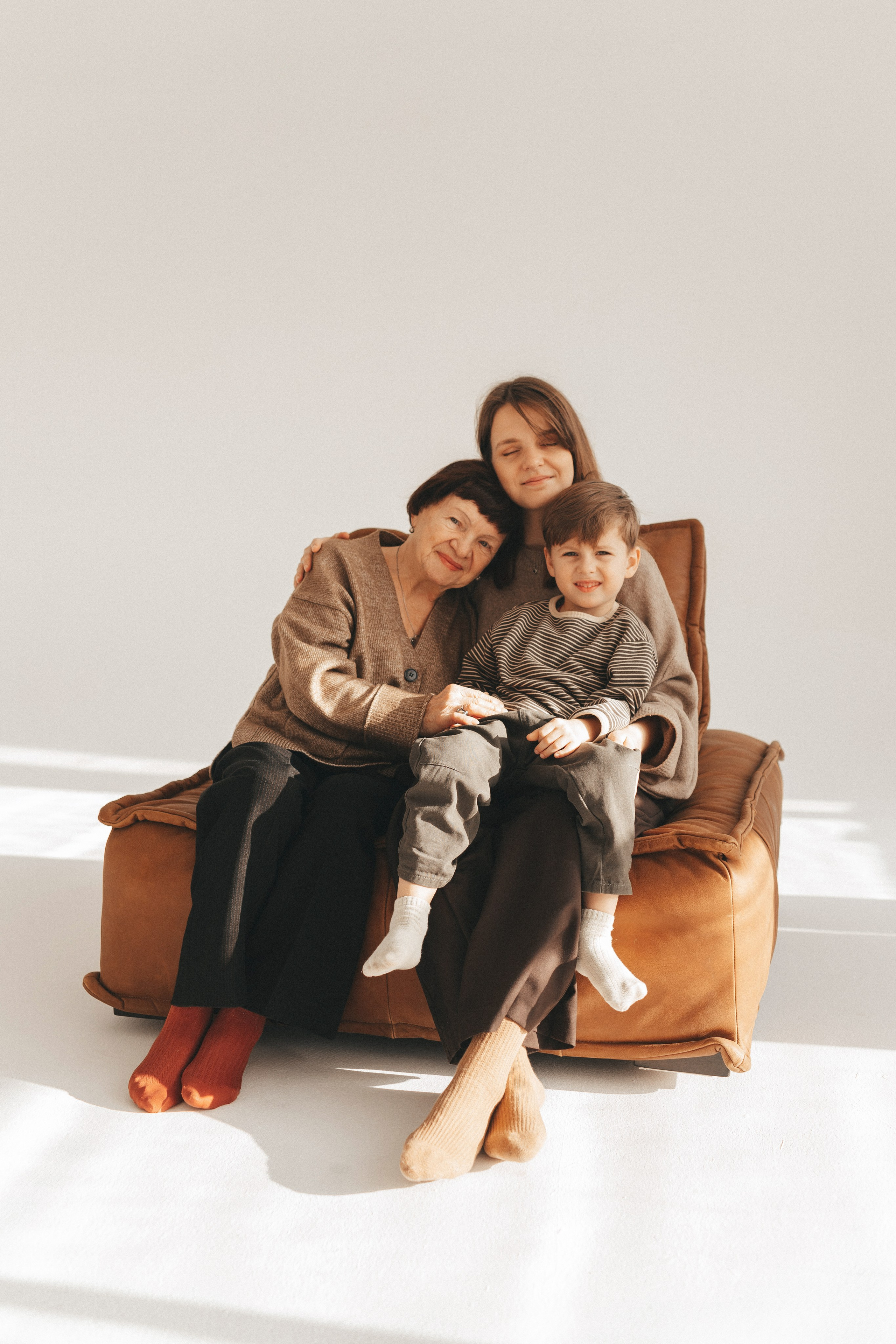 Бабушка родная!. Семейный фотограф в Москве