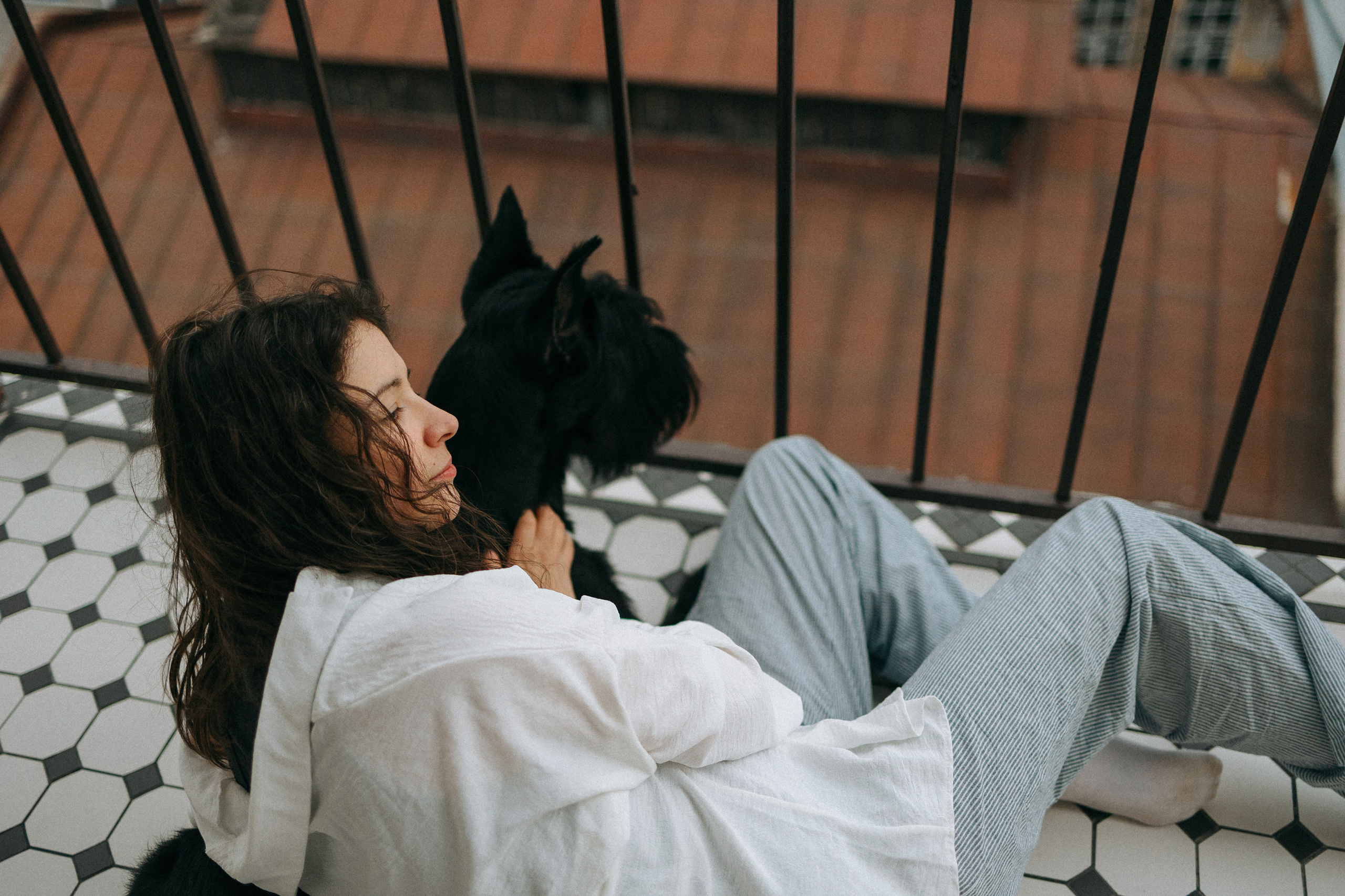 Умбра и Даша. Фотограф анималист Анастасия Пикей