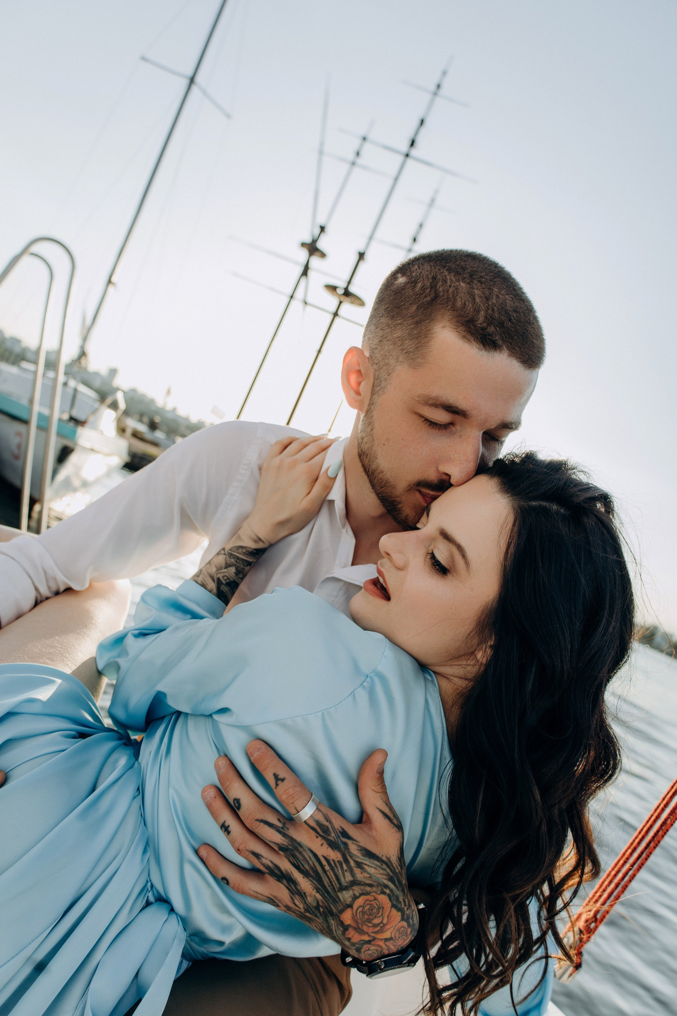 Катя, Максим, яхта. Портретный и семейный фотограф в Воронеже Ксения Ремизова