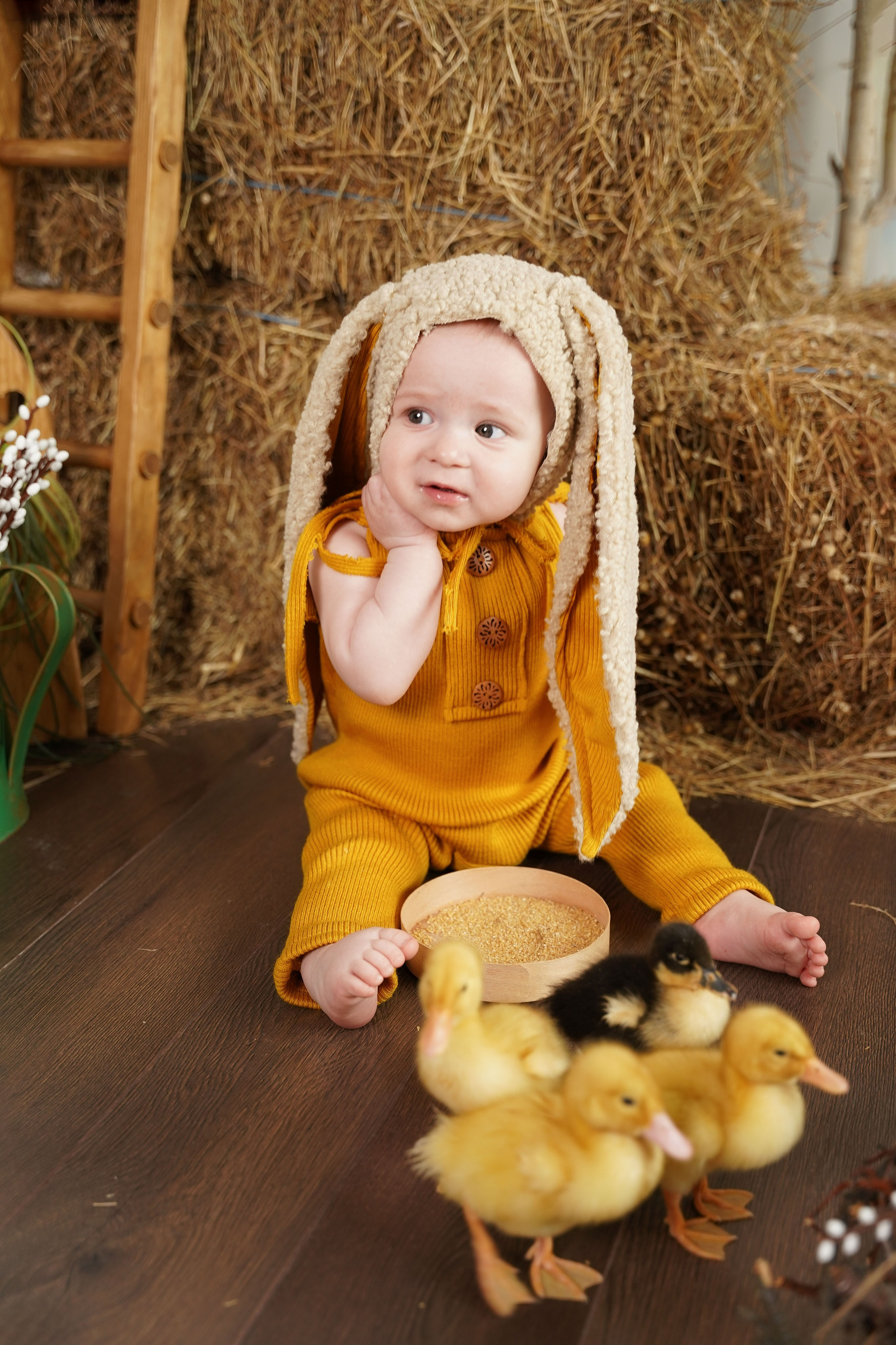 ПРОЕКТ «ПАСХАЛЬНЫЙ» С УТЯТАМИ. Фотограф в Ялте Инна Найден. Детский и семейный фотограф